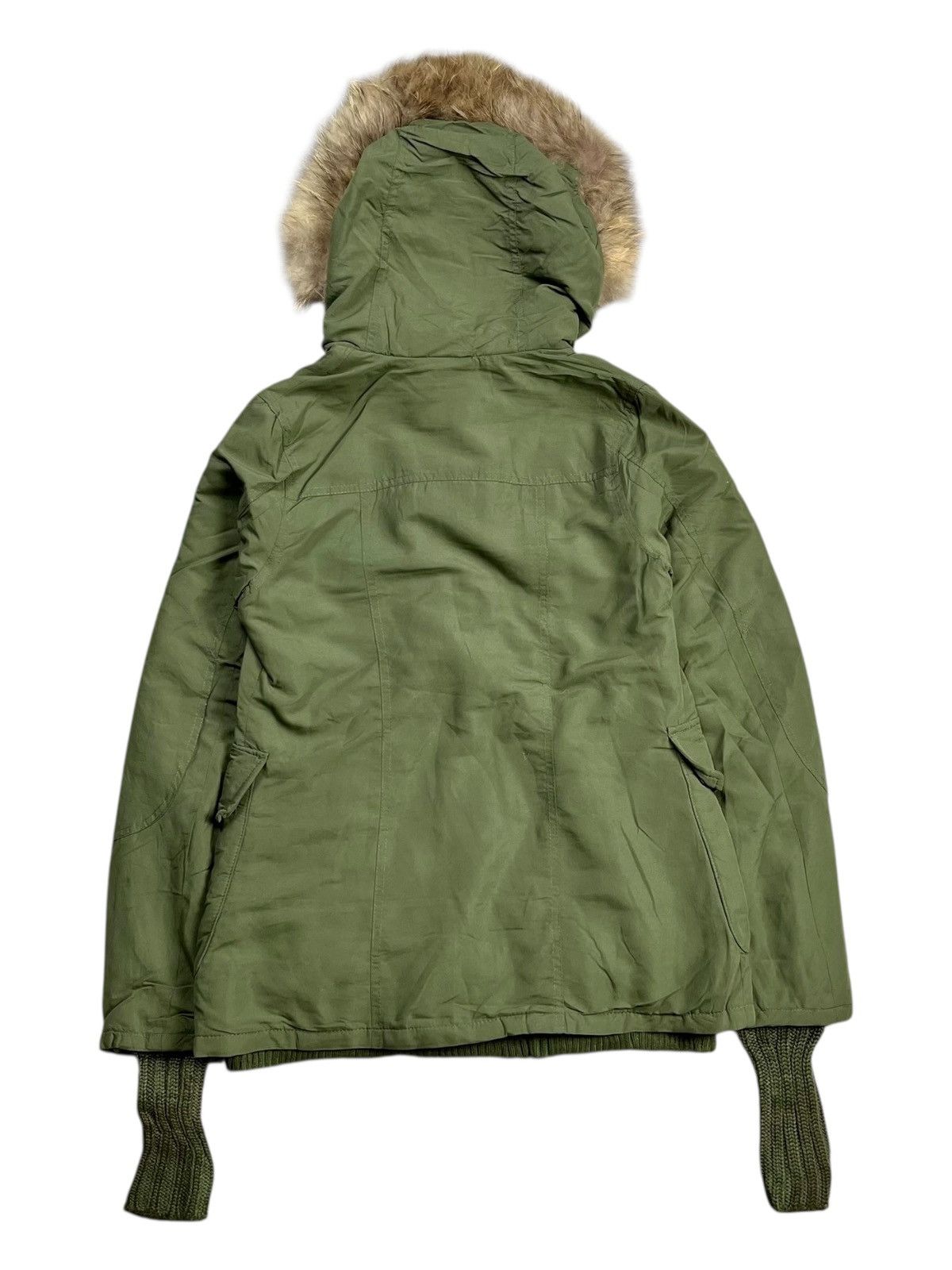 If Six Was Nine 2000s SLY - Fur Hoodie Jacket Size US M / EU 48-50 / 2 - 3 Thumbnail