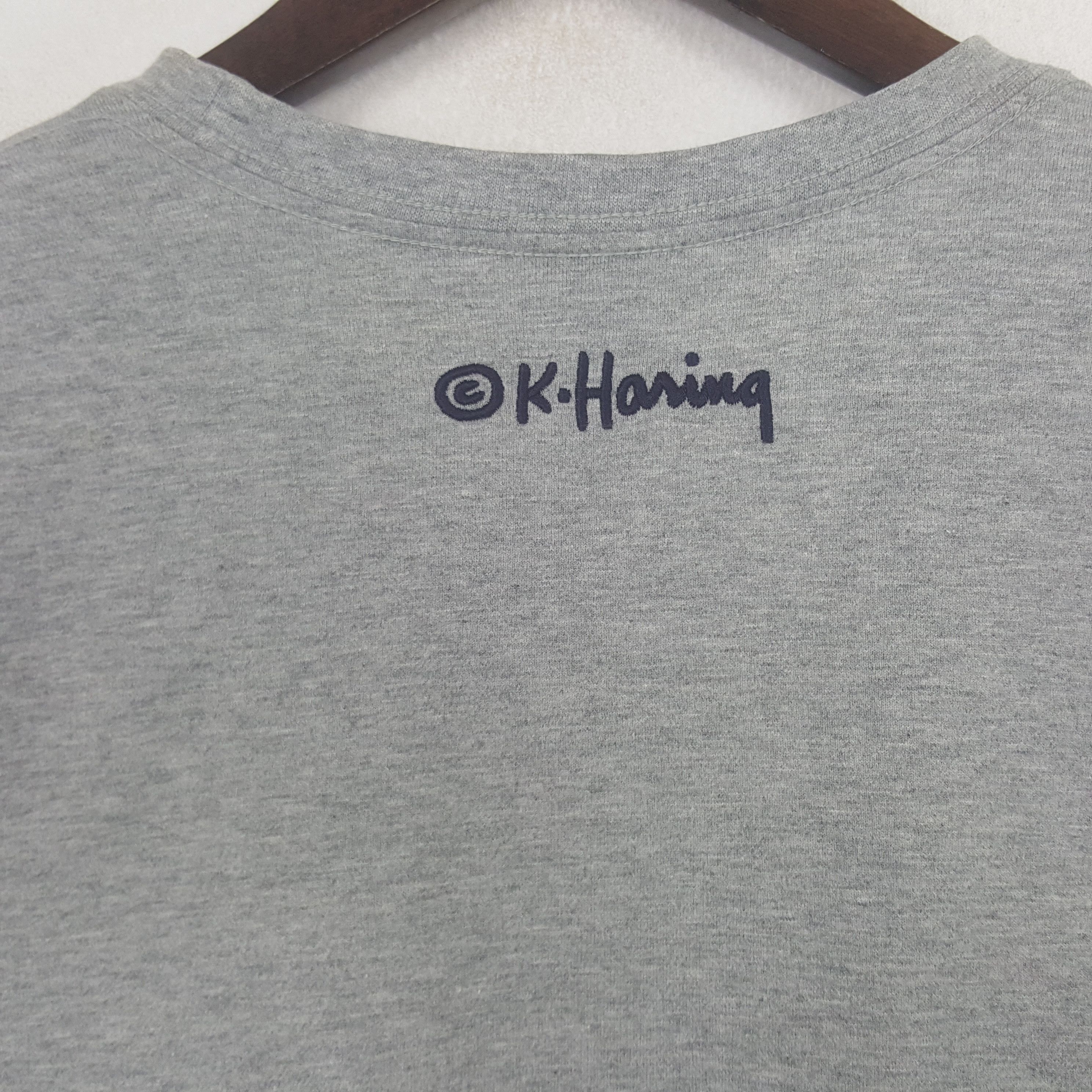 Keith Haring Vintage Keith Haring Skateboard Tshirt Size US M / EU 48-50 / 2 - 4 Thumbnail