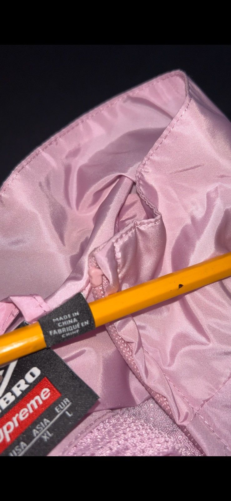 Supreme Umbro Gradient Track Jacket Pink