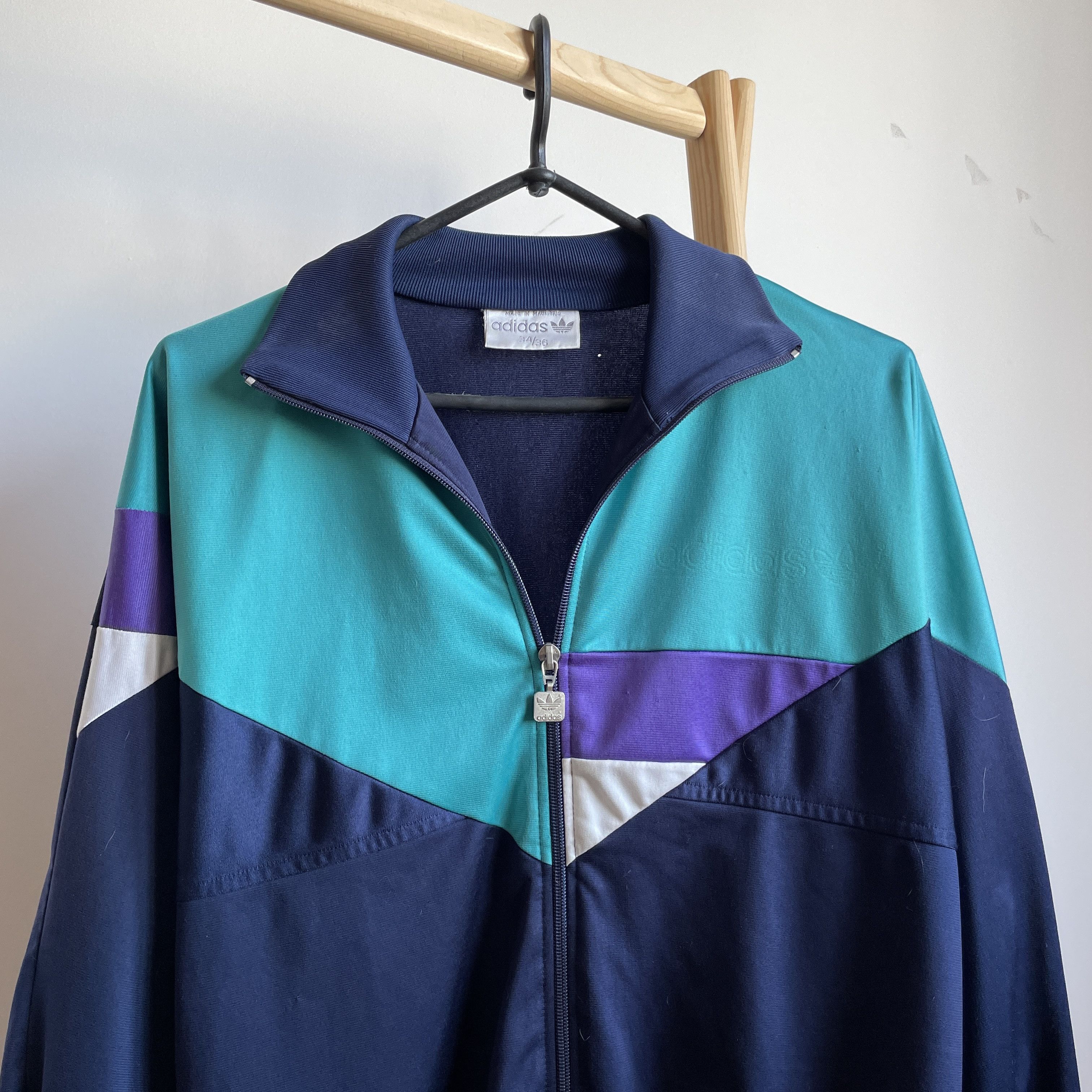 Adidas Adidas Vintage 80's Track Top Size 34/36 Size US S / EU 44-46 / 1 - 3 Thumbnail
