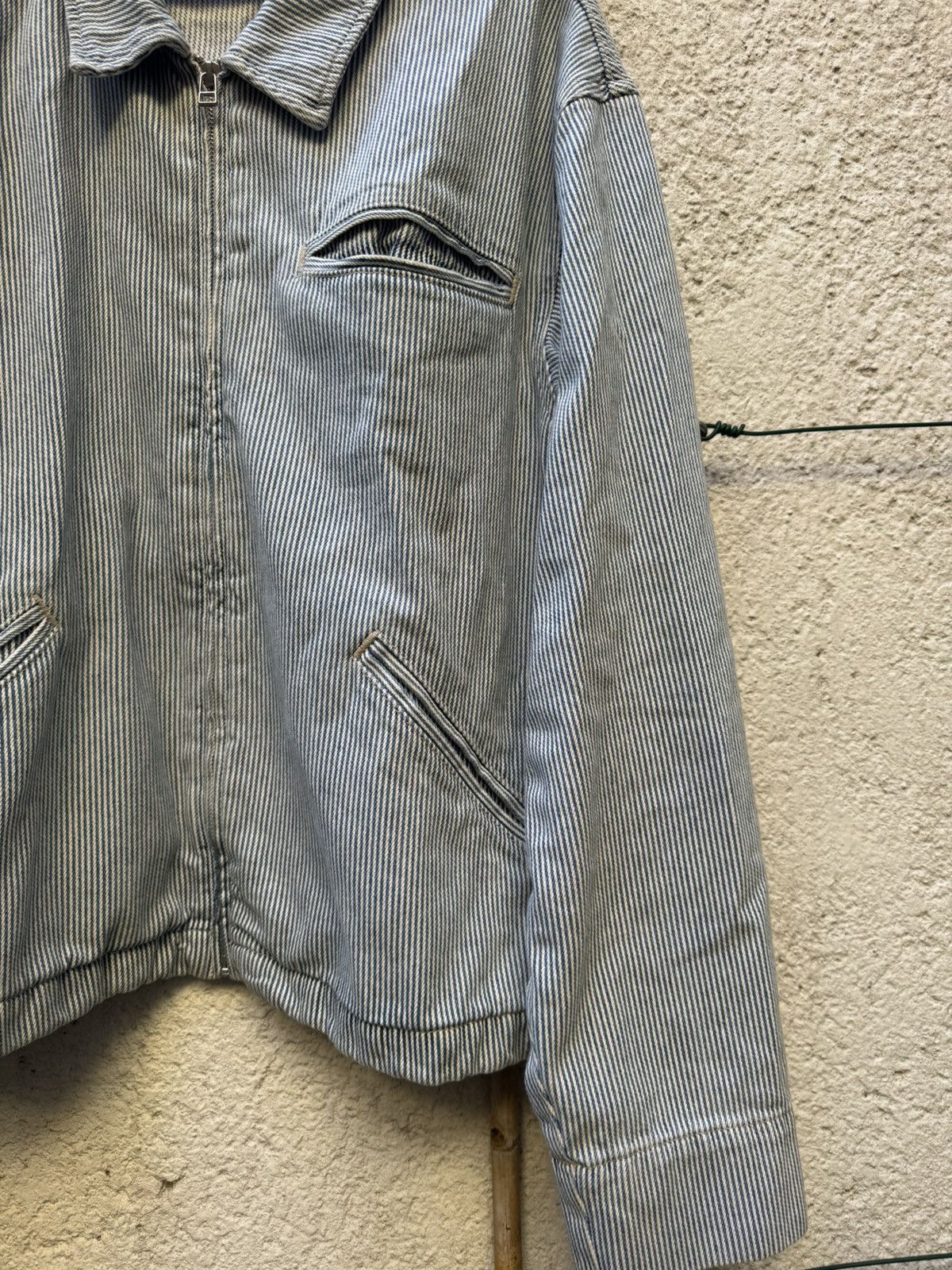 Vintage Vintage pinstripe jacket Size US XL / EU 56 / 4 - 2 Thumbnail