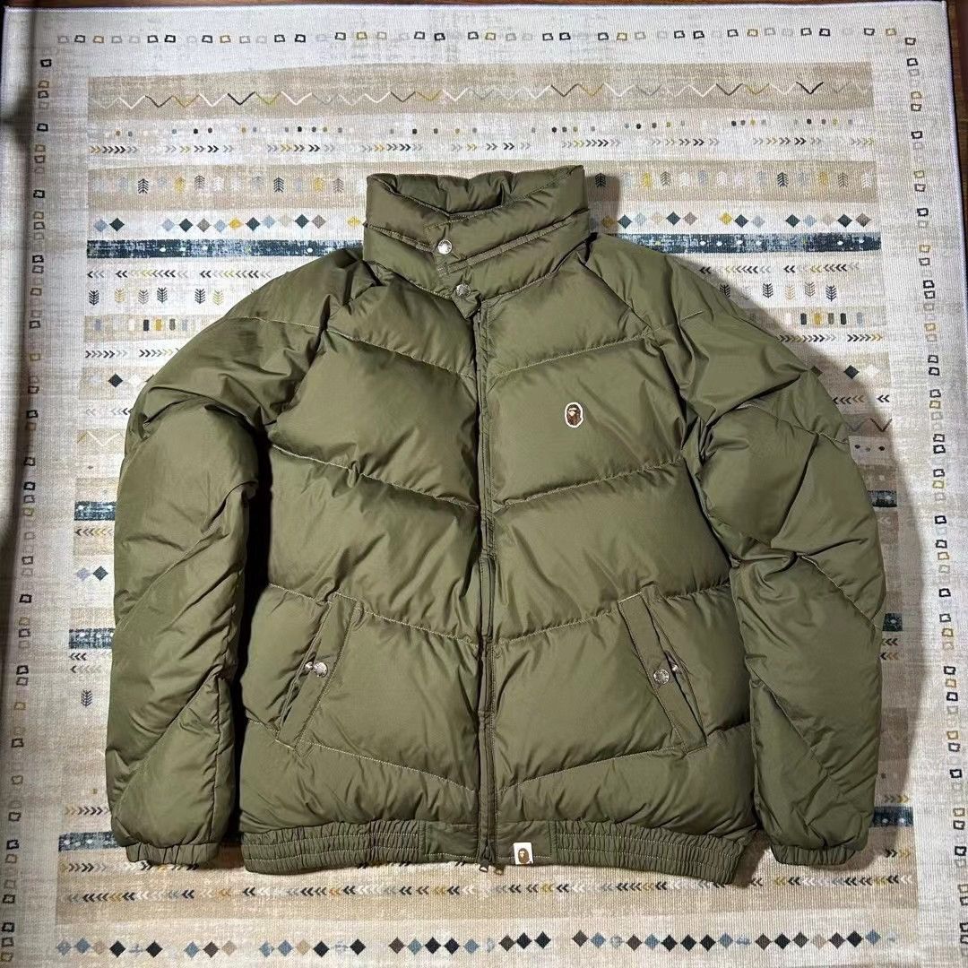 Bape Puffer Jacket | Grailed