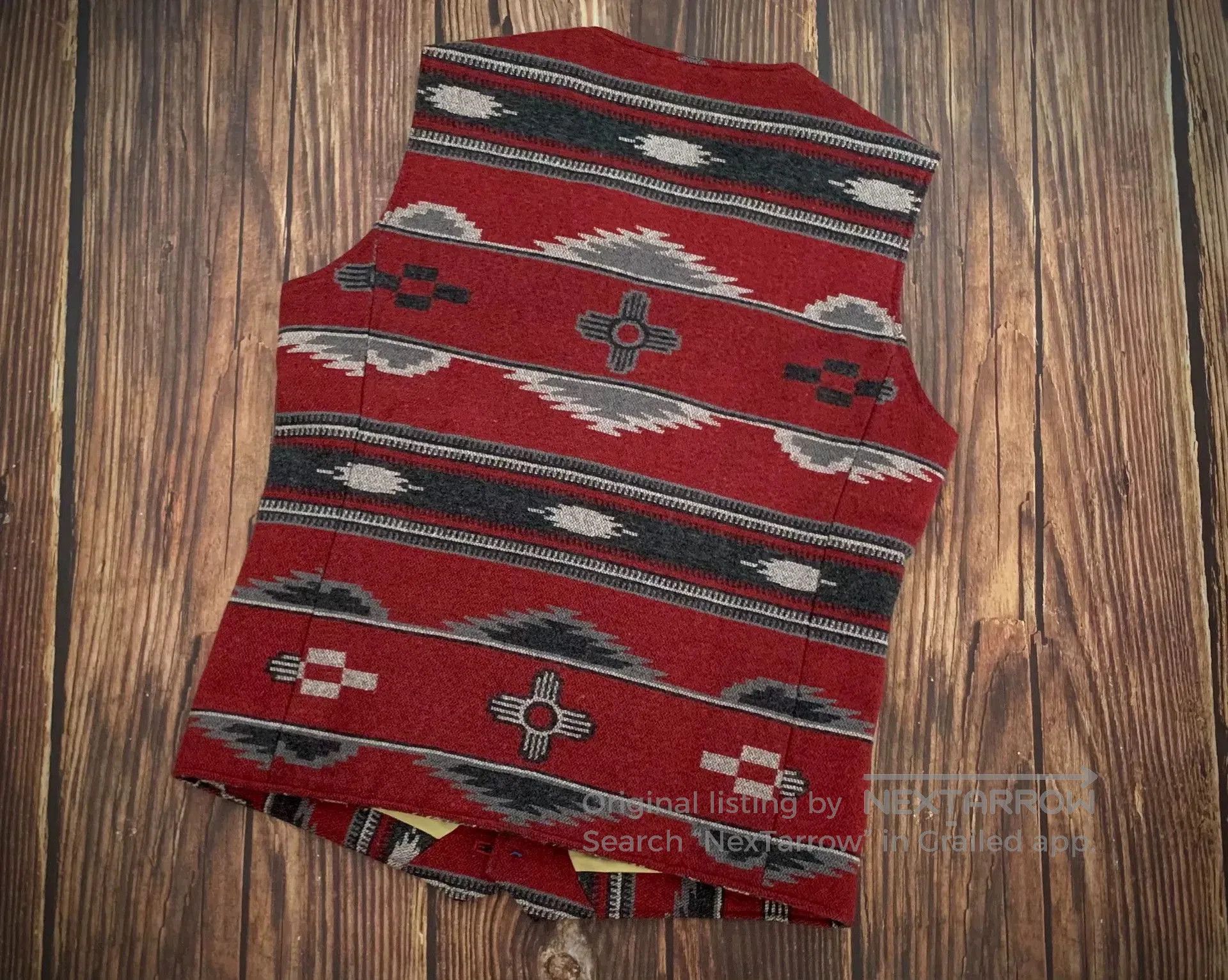 The Flat Head Flat Head Navajo Vest. Size US XXS / EU 40 - 2 Thumbnail