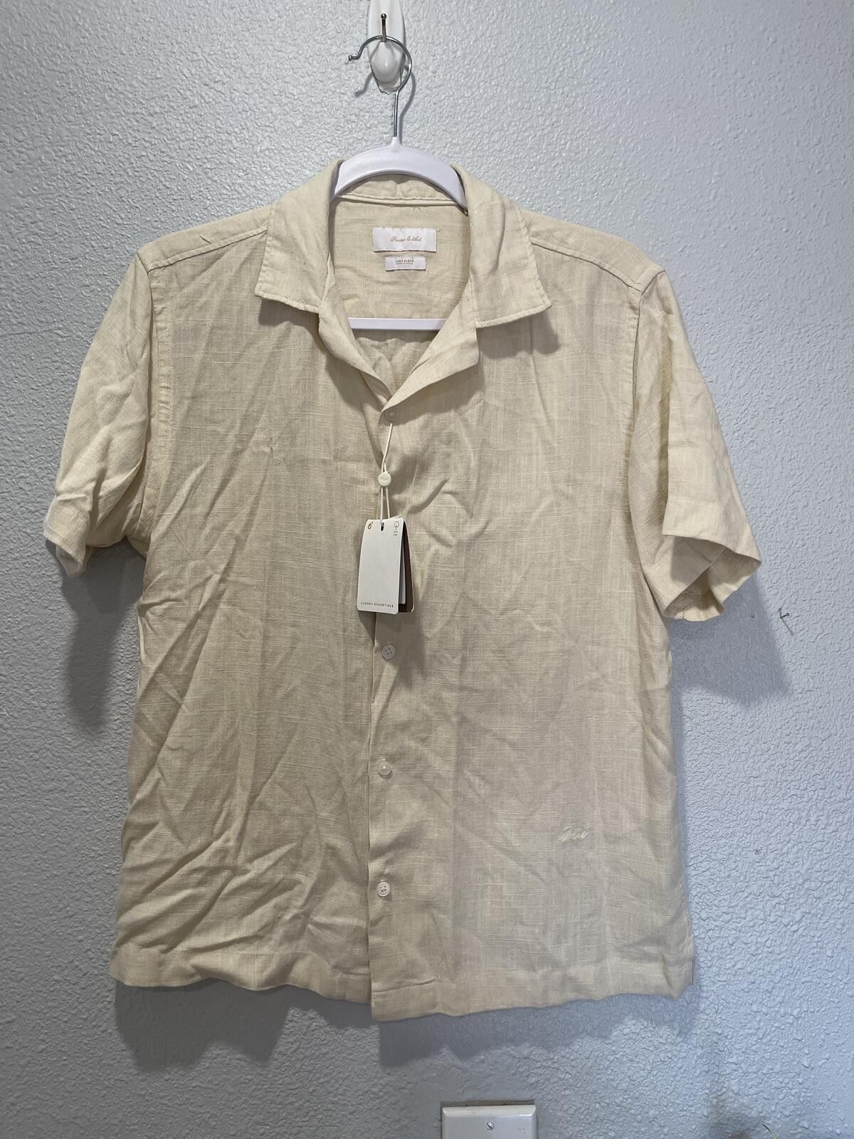 Other Porter and Ash Men's Short Sleeve Button-Up Shirt Size US S / EU 44-46 / 1 - 1 Thumbnail