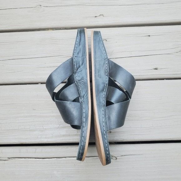 Chaco Chaco Wayfarer Black Leather Crisscross Strap Jesus Sandal Size US 11 / IT 41 - 4 Thumbnail