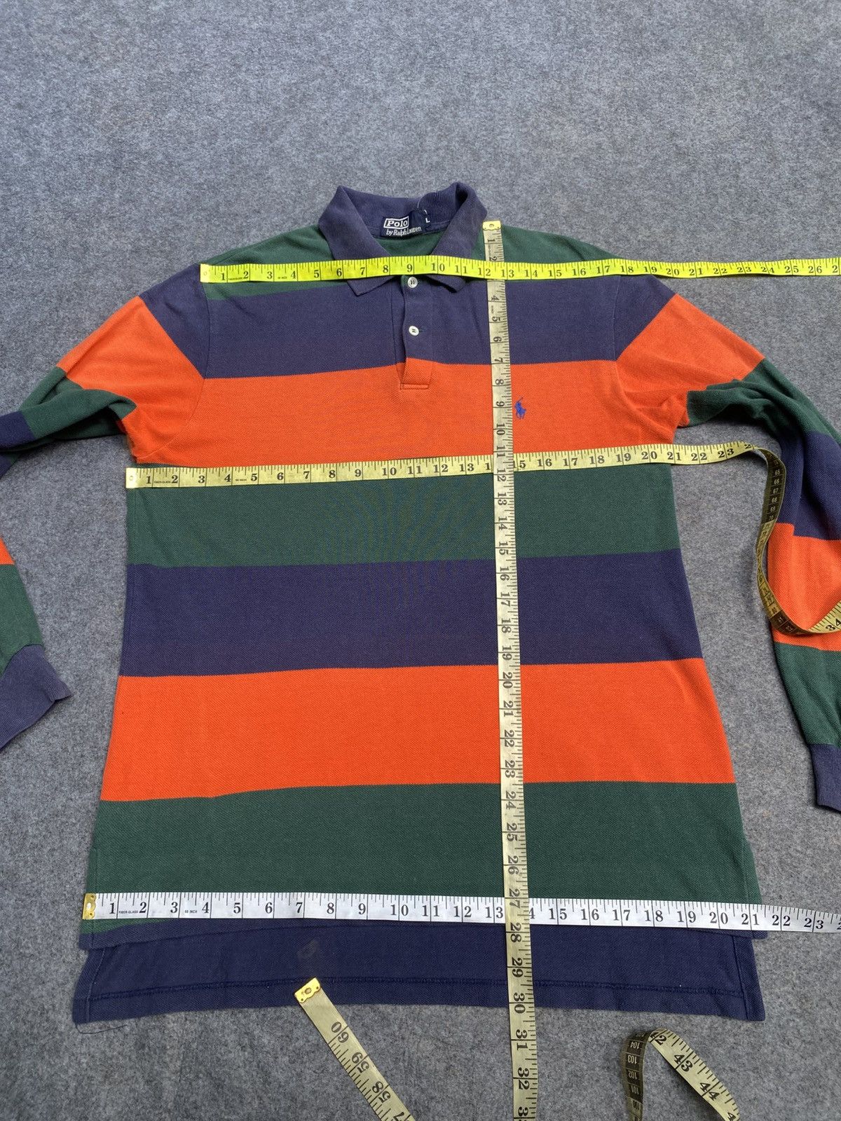 Polo Ralph Lauren × Vintage Vintage polo ralph lauren polo long sleeve Size US L / EU 52-54 / 3 - 12 Thumbnail