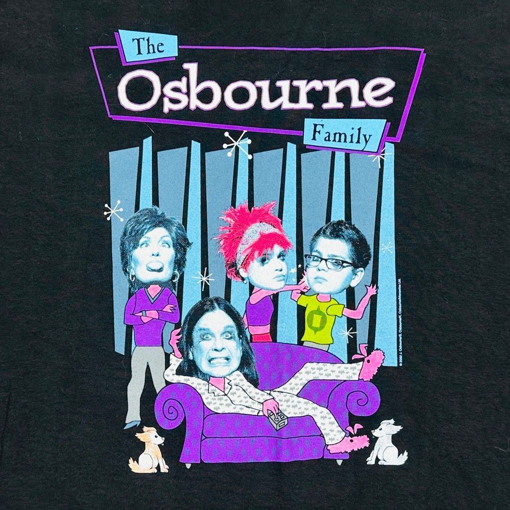 All Sport Vintage All Sport 2002 The Osbourne Family TV Promo Tee Size US L / EU 52-54 / 3 - 2 Thumbnail