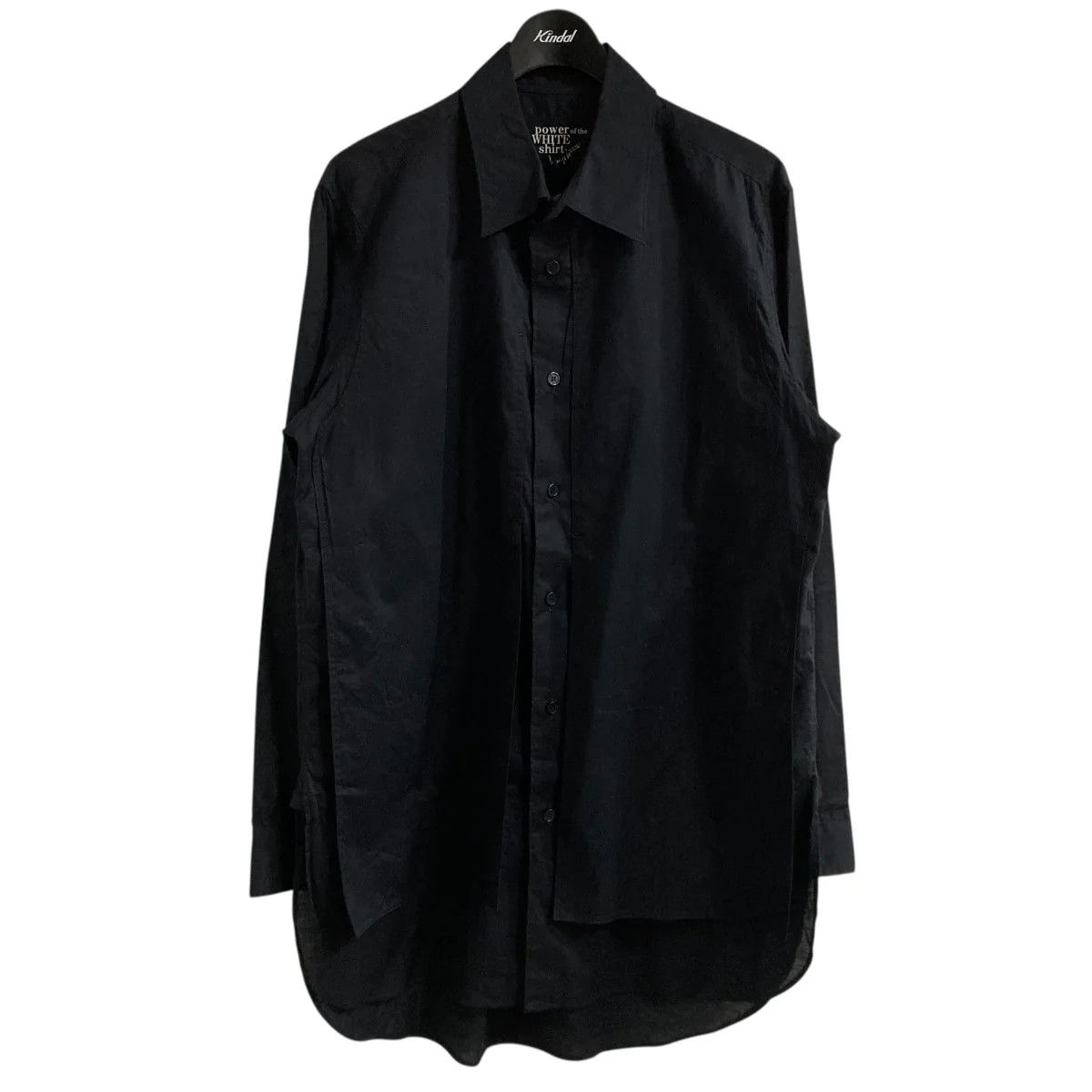 Yohji Yamamoto Power of the White Shirt YOHJI YAMAMOTO/ Long-sleeved shirt Size US L / EU 52-54 / 3 - 1 Thumbnail