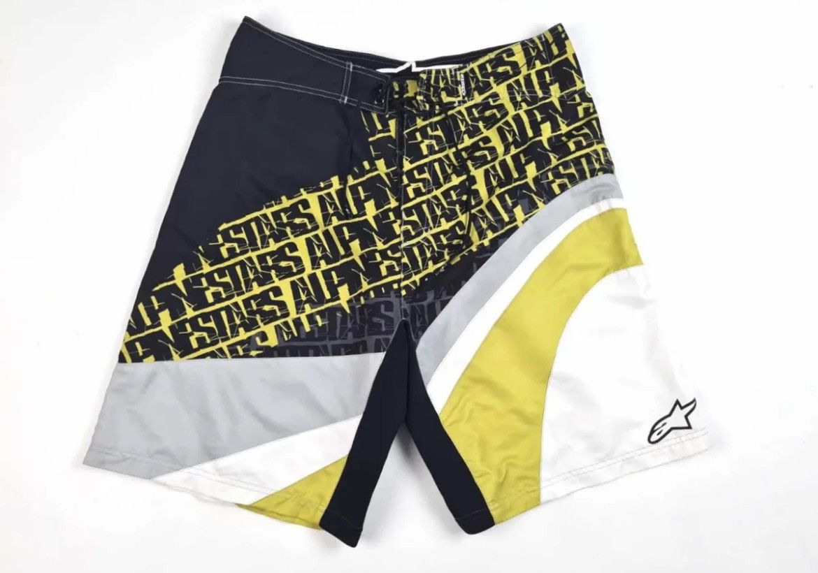 Alpinestars Alpinestar swimming surf short men microfiber 2000s y2k Size US 34 / EU 50 - 6 Thumbnail