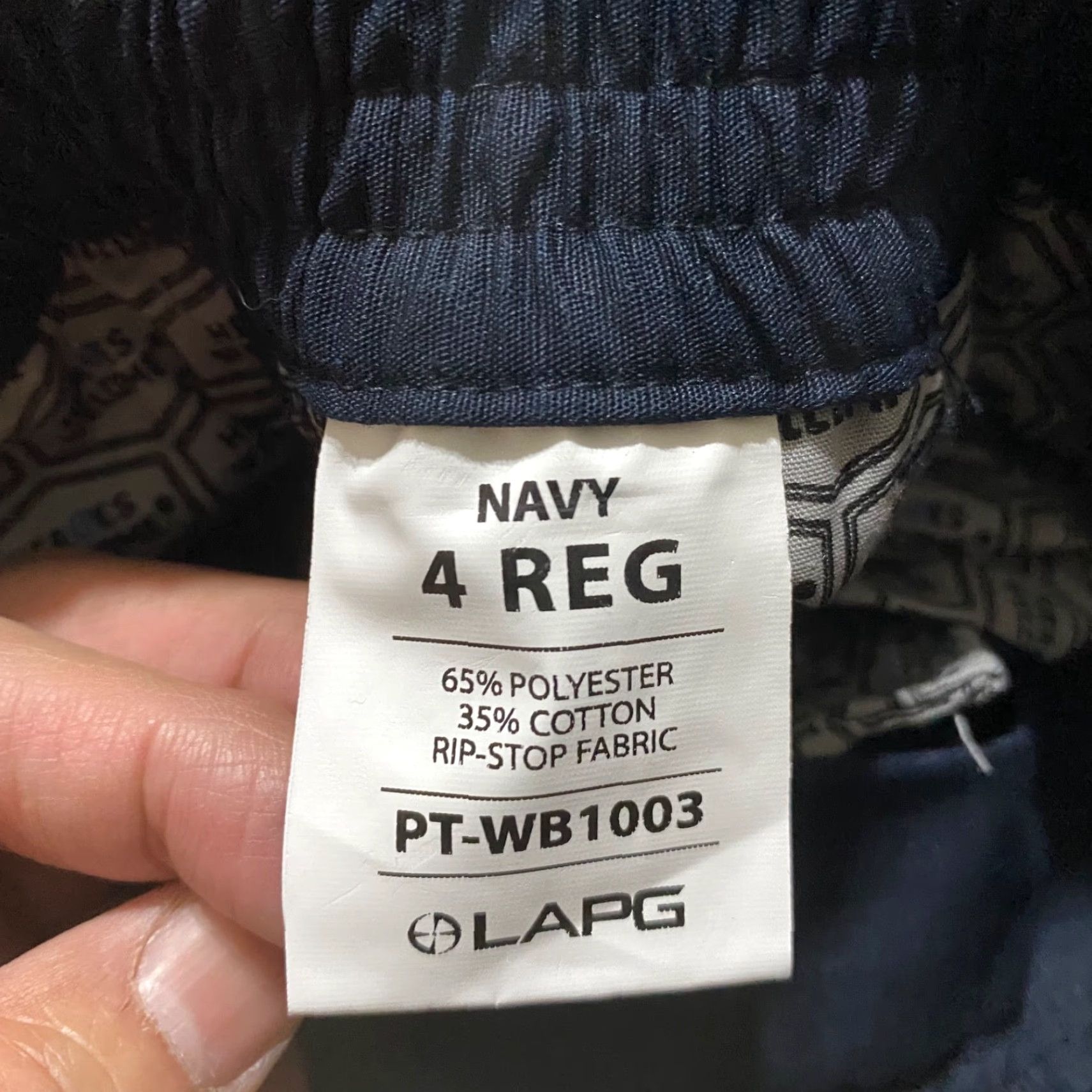 Vintage LAPG Womens Pants Blue Cargo Ripstop Tactical Utility Straight Work OPS Size 27" / US 4 / IT 40 - 4 Thumbnail