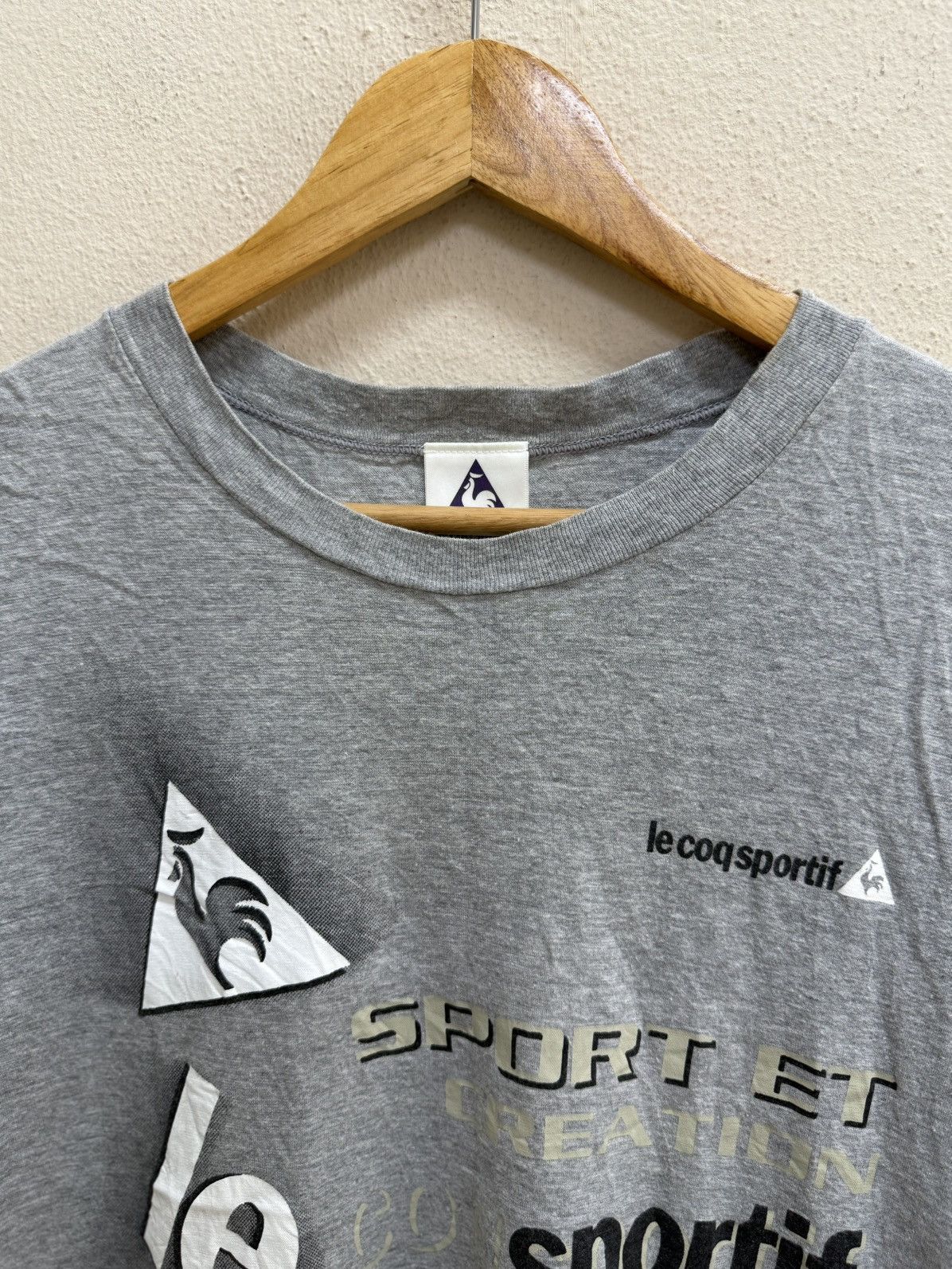 Le Coq Sportif Vintage Le Coq Sportif Tshirt Size US S / EU 44-46 / 1 - 5 Thumbnail