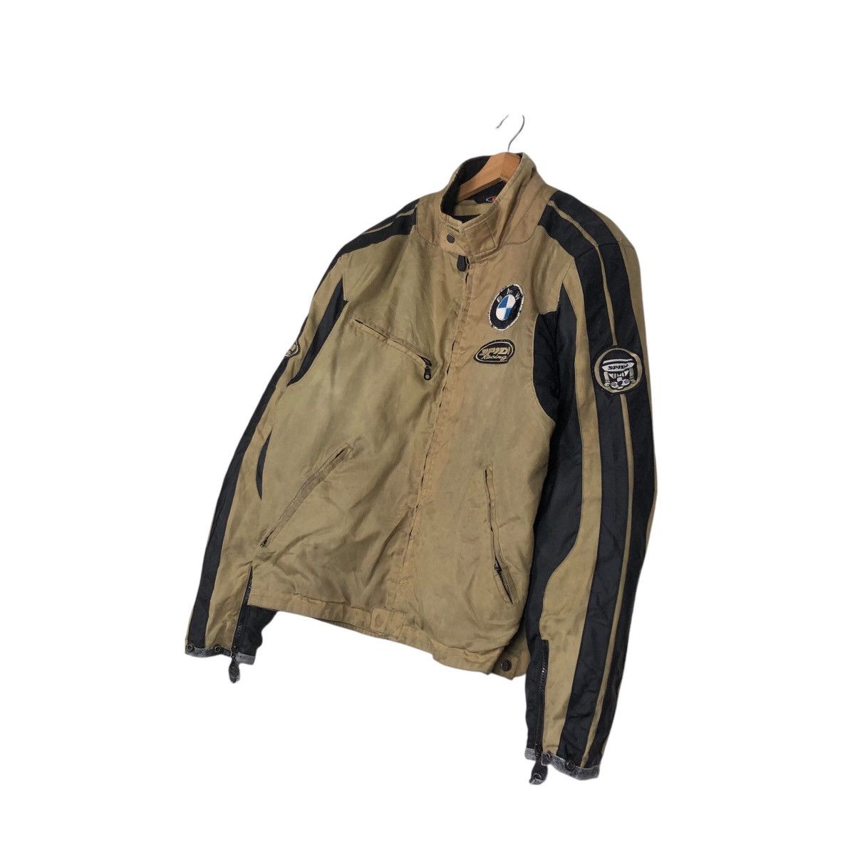 Hein Gericke 📌Vintage Spidi Racing Biker Jacket Bmw Patch Big Logo Size US XL / EU 56 / 4 - 3 Thumbnail