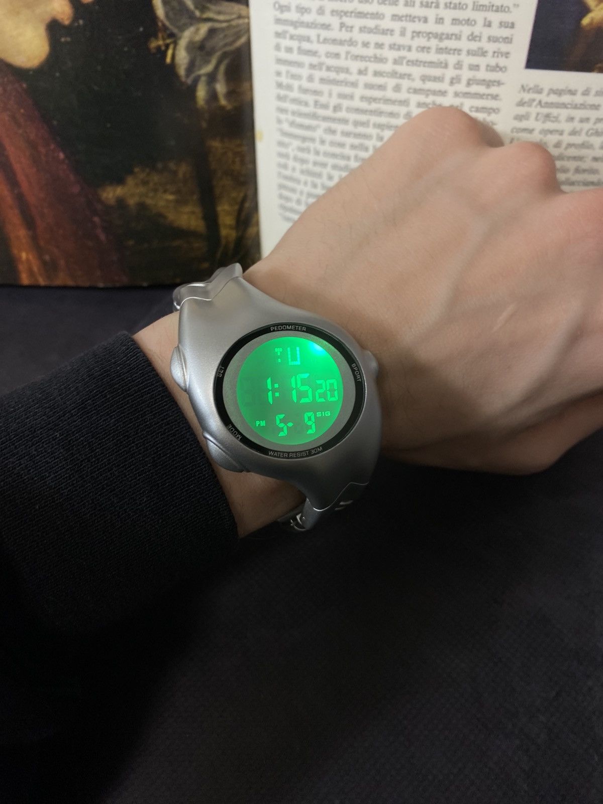 Japanese Brand Very Rare Futuristic Bio-Organic Silver Watch Cyber Y2K 00s Size ONE SIZE - 3 Thumbnail