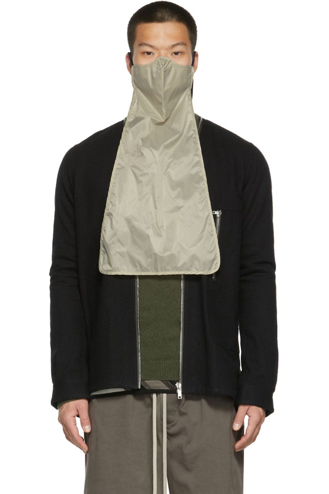 Rick Owens Rick owens long face mask Size ONE SIZE - 1 Thumbnail