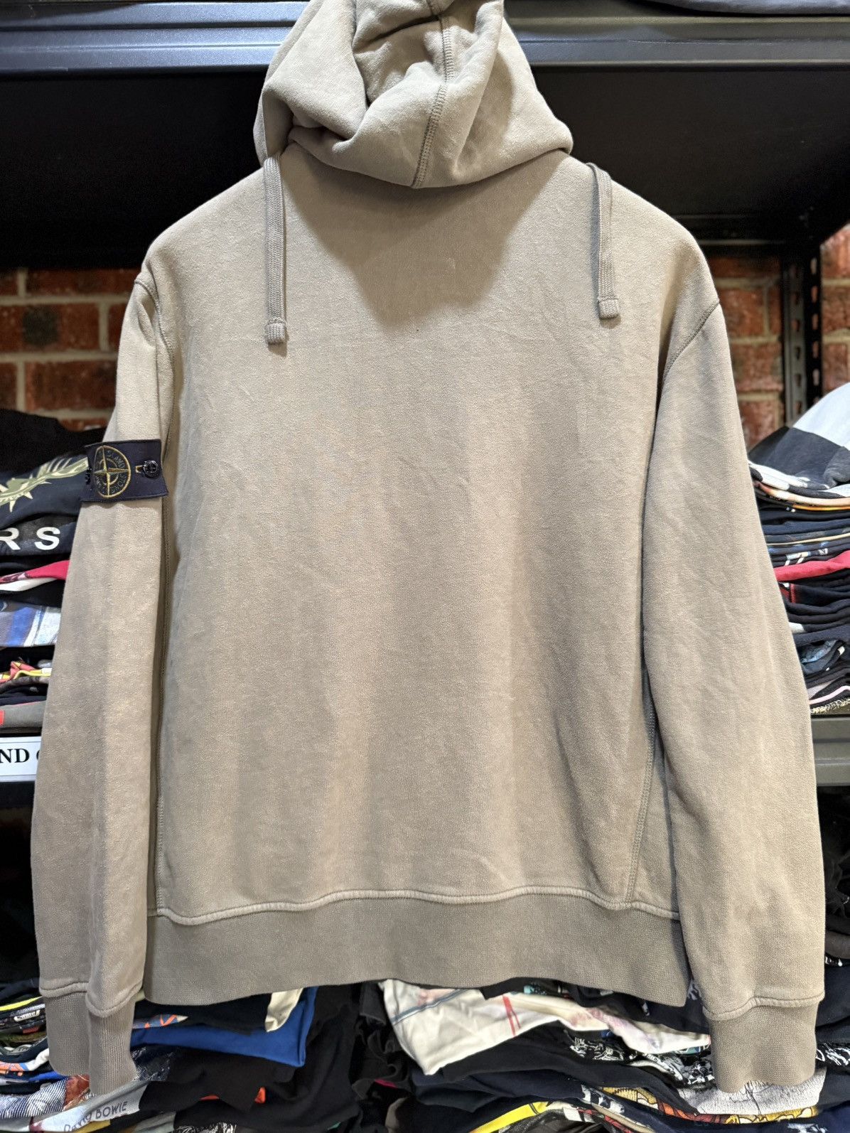 Stone Island Stone Island Zipper Hoodie Soft Green Faded Tee Size US L / EU 52-54 / 3 - 15 Thumbnail