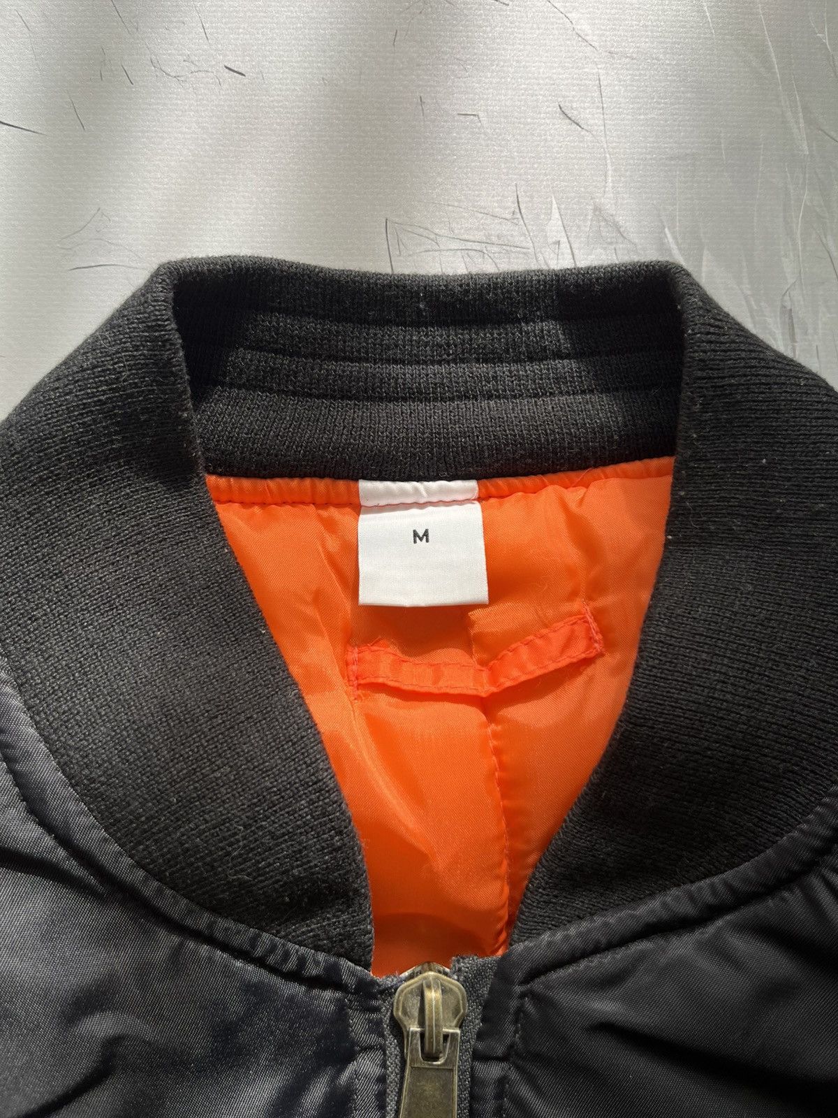 Vintage Vintage Bomber Jacket Black Military Aviator Size US M / EU 48-50 / 2 - 5 Thumbnail