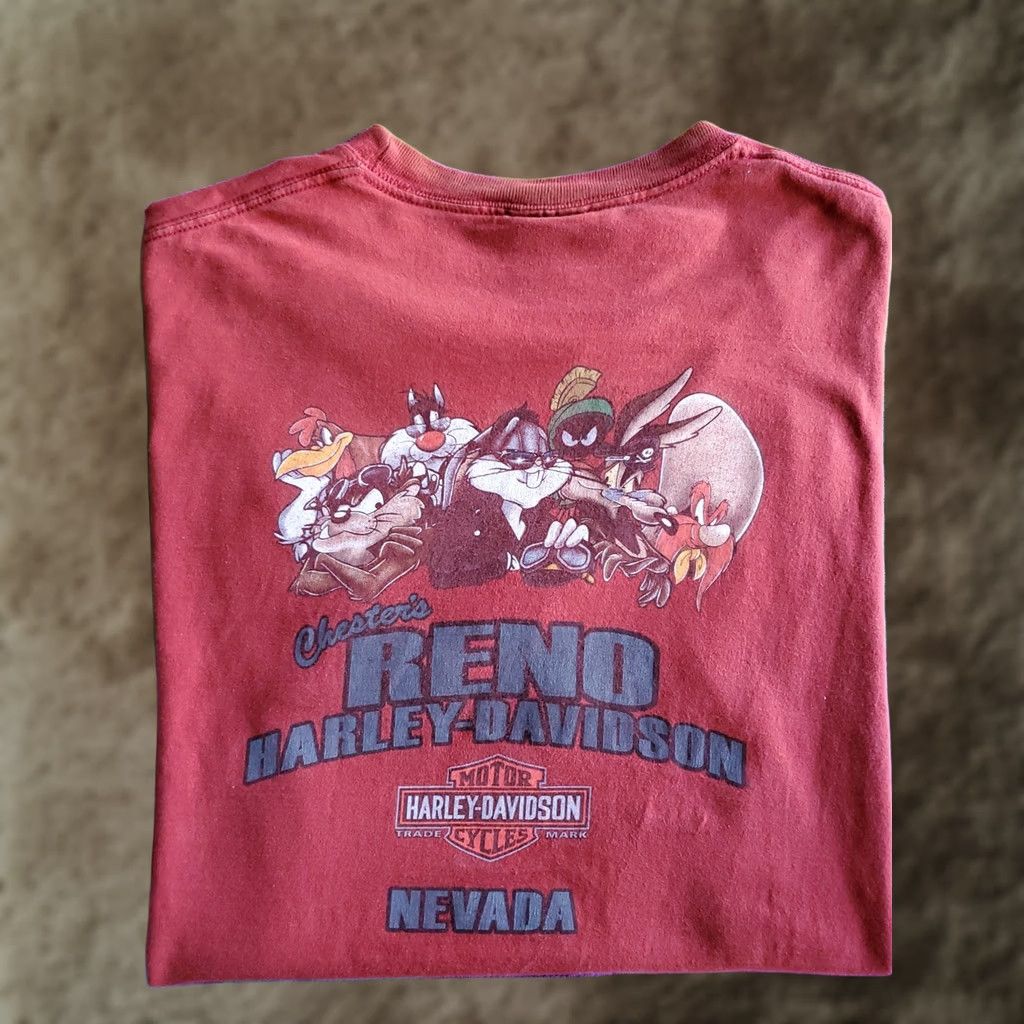 Harley Davidson Vintage Harley-Davidson Looney Tunes T-Shirt Bugs