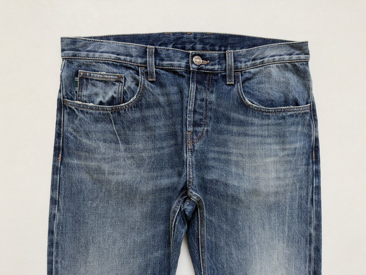 Gucci Early 2010s Washed Blue Skinny Jeans Size US 34 / EU 50 - 4 Thumbnail