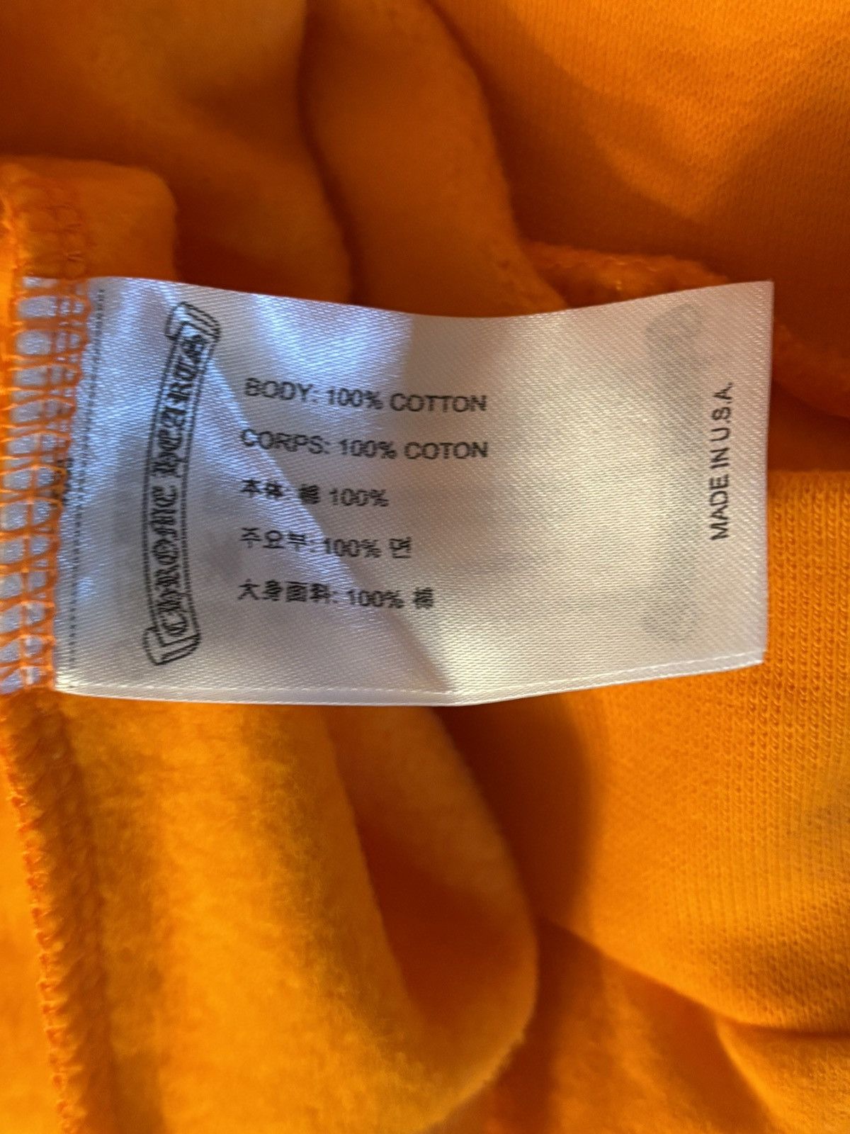 Chrome Hearts Chrome Hearts Orange Floral Miami Hoodie Size US M / EU 48-50 / 2 - 4 Thumbnail