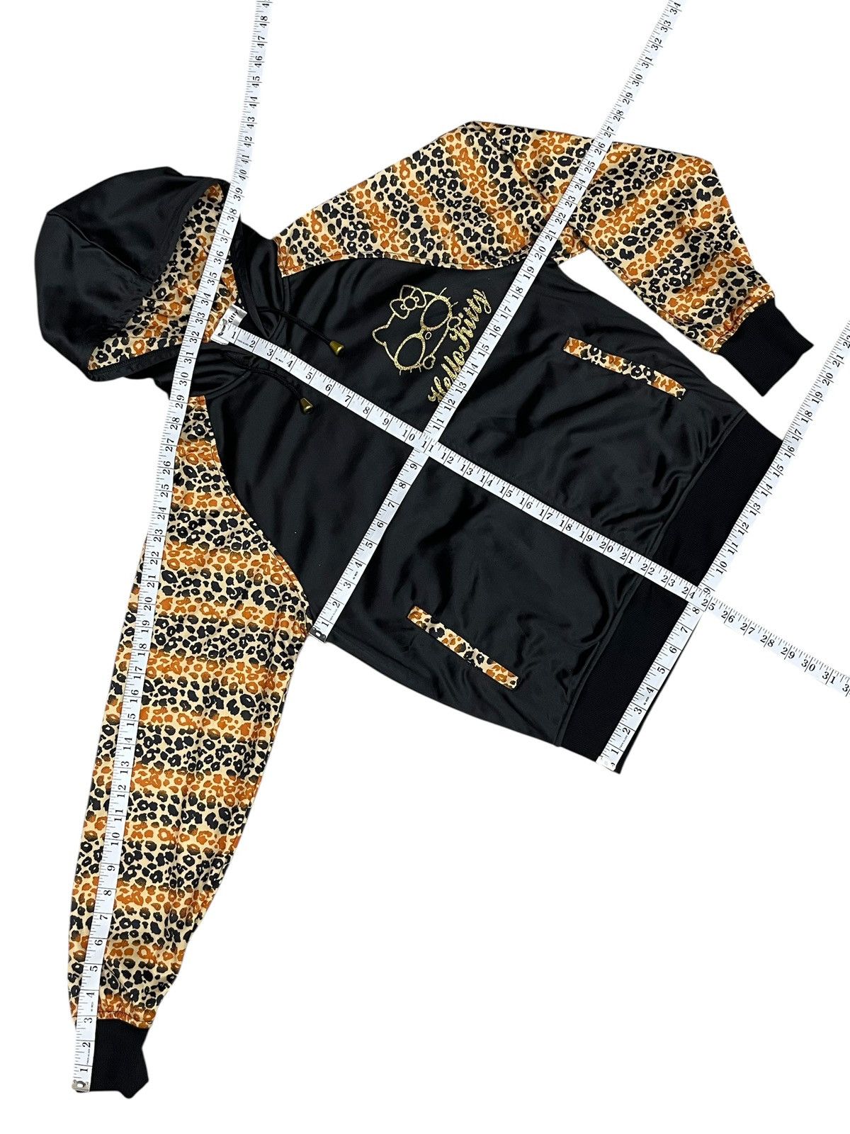 Anime Rare Y2K Hello Kitty Leopard "Japan Only" Archive Size S / US 4 / IT 40 - 10 Thumbnail