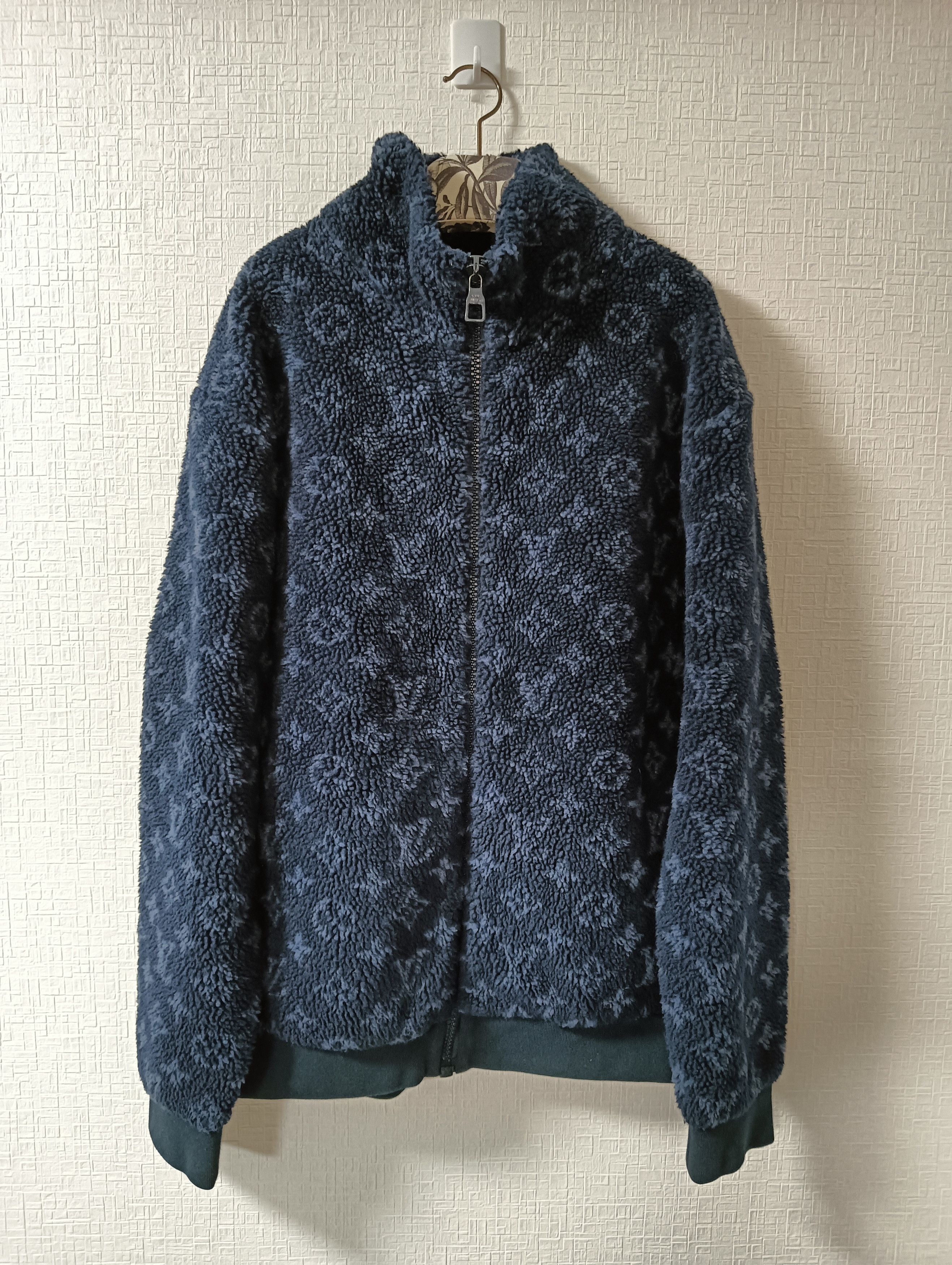 Louis Vuitton Monogram Fleece Zip Jacket Size US XL / EU 56 / 4 - 1 Thumbnail