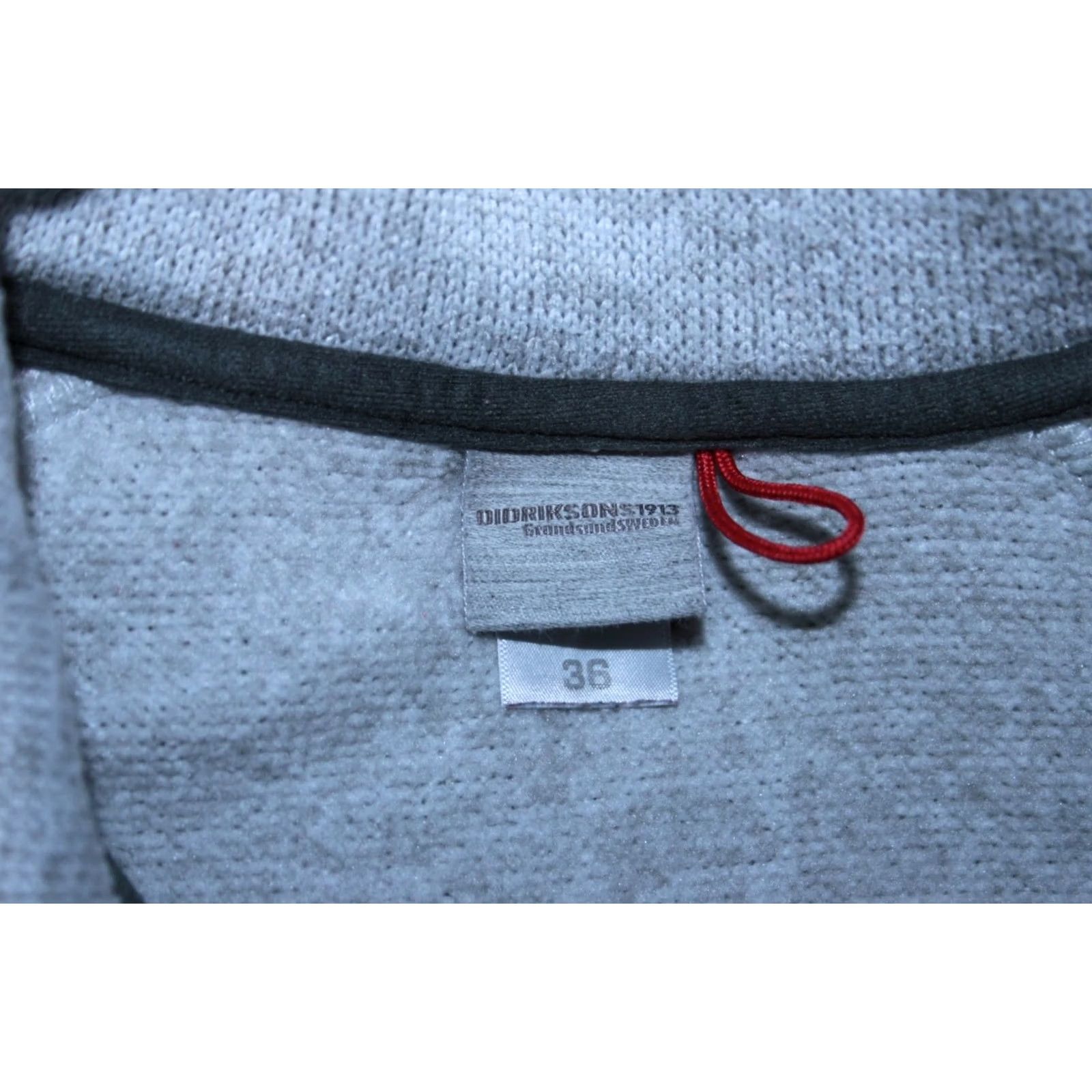 Vintage Didriksons Jacket Thermal Performance active wear outdoor Size 36 Grey Womens Size XS / US 0-2 / IT 36-38 - 5 Thumbnail