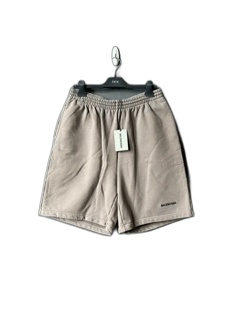 Balenciaga Balenciaga Brown Embroidered Shorts-yf Size US 27 - 1 Thumbnail