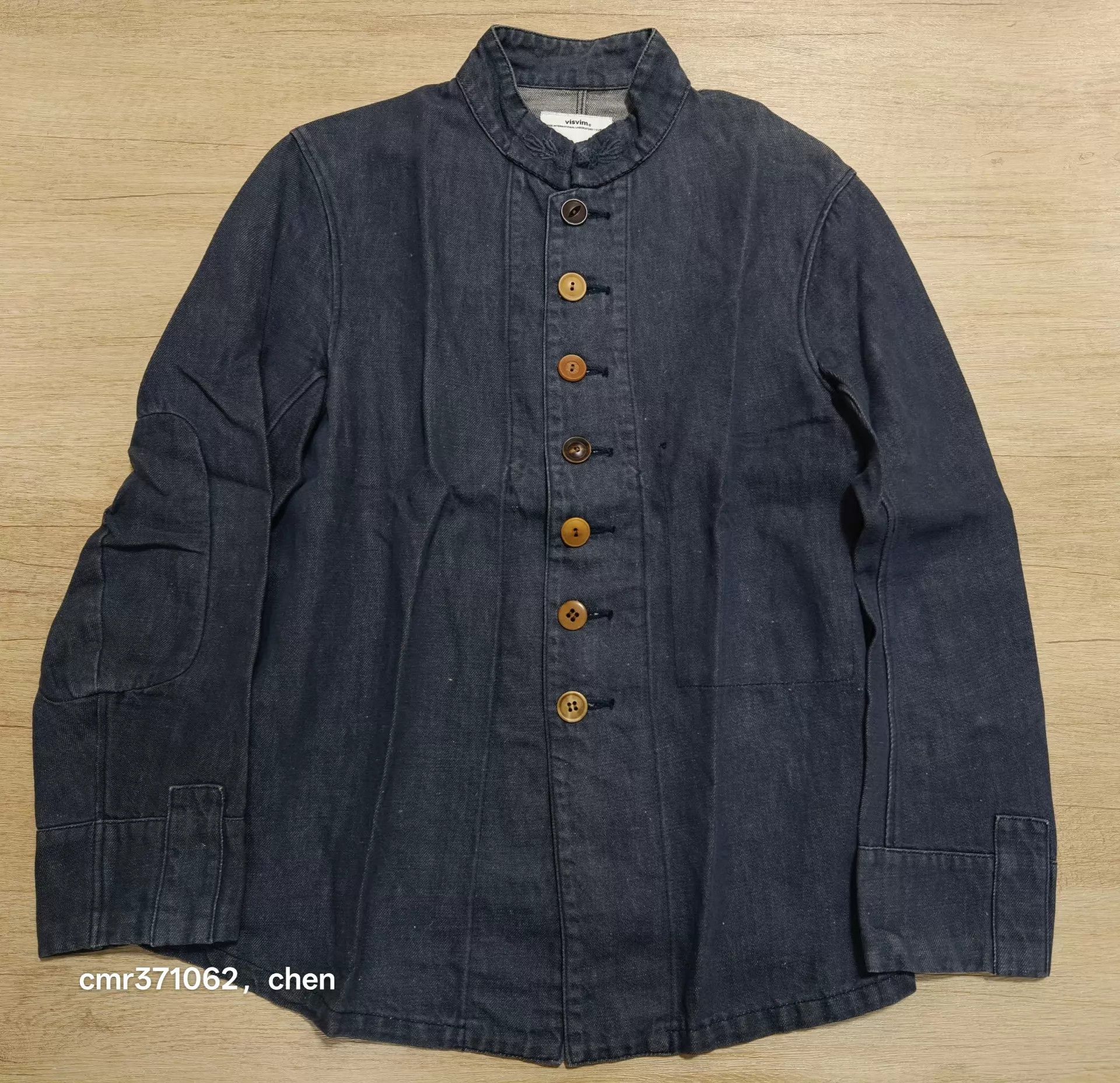 Visvim VISVIM 14SS LUGLI JKT DMGD Navy Size 1 Used Worn-In Size US S / EU 44-46 / 1 - 1 Thumbnail
