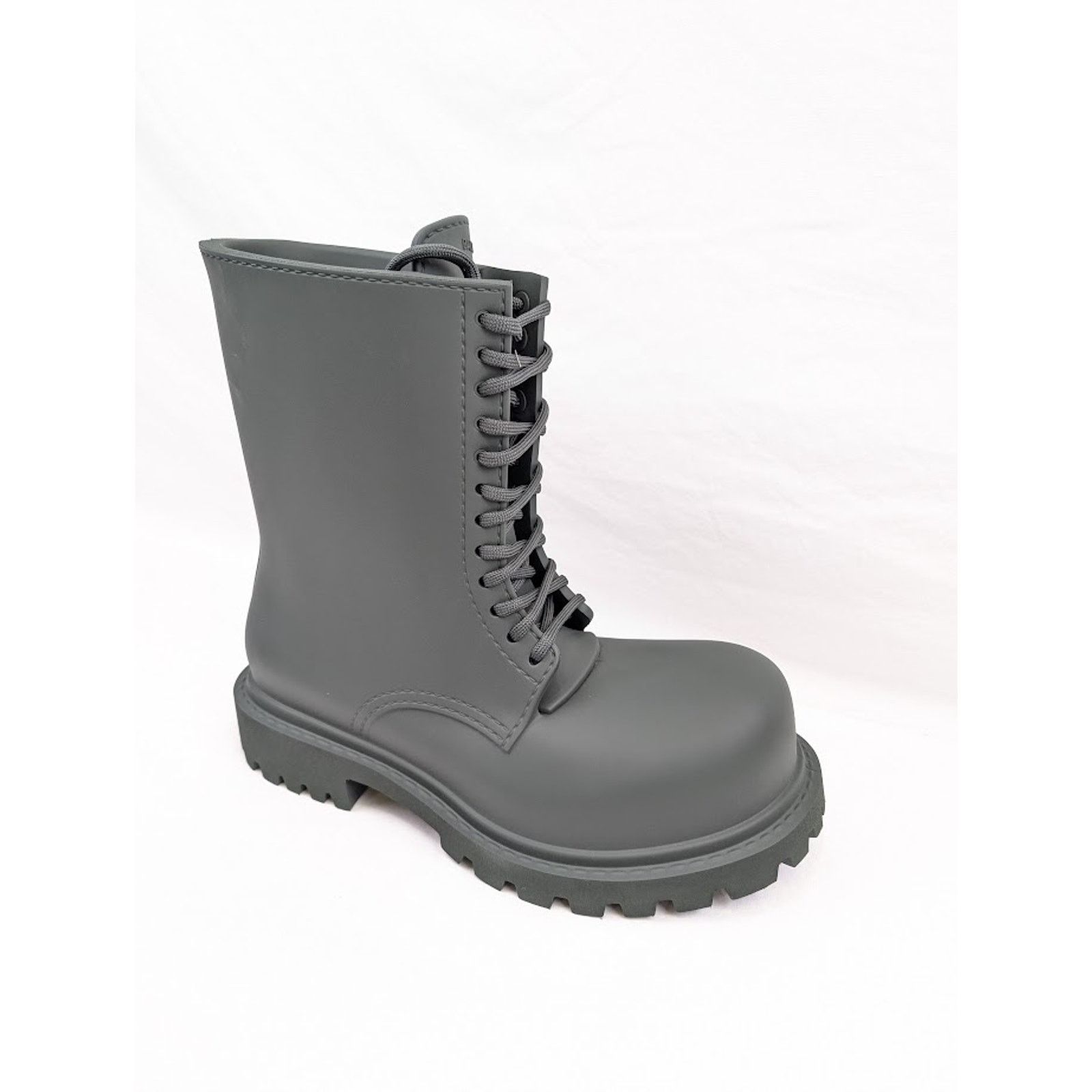 Balenciaga o1rshd1 Full Steroid Boots in Dark Khaki Size US 9 / EU 42 - 4 Thumbnail