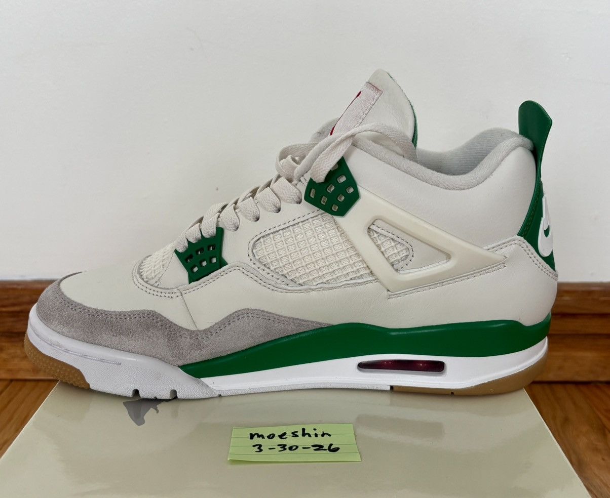 Jordan Brand Jordan 4 Retro SB Pine Green Size US 9 / EU 42 - 3 Thumbnail