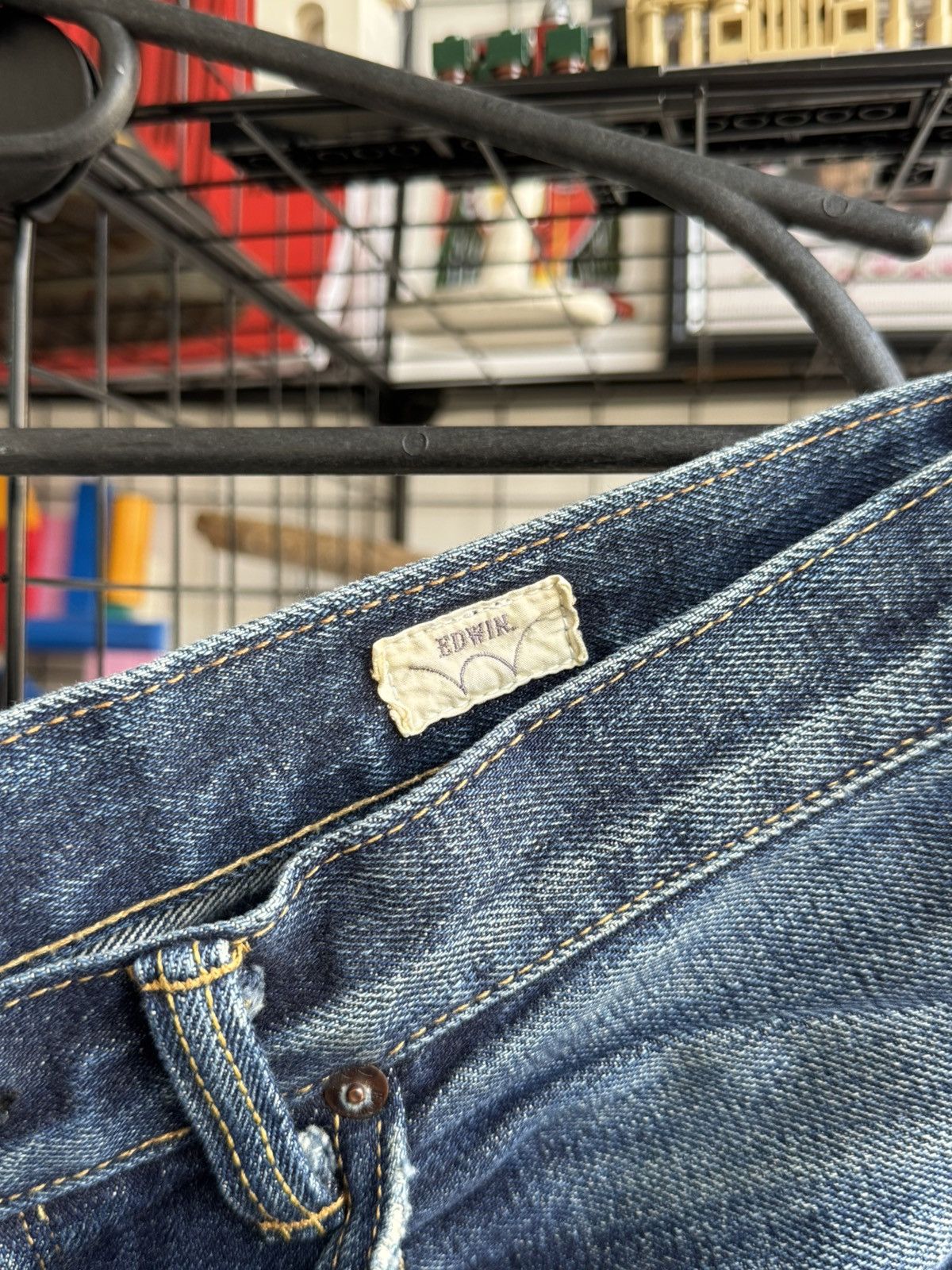 Edwin Vintage Edwin Selvedge Japan Denim Jeans Size US 30 / EU 46 - 9 Thumbnail