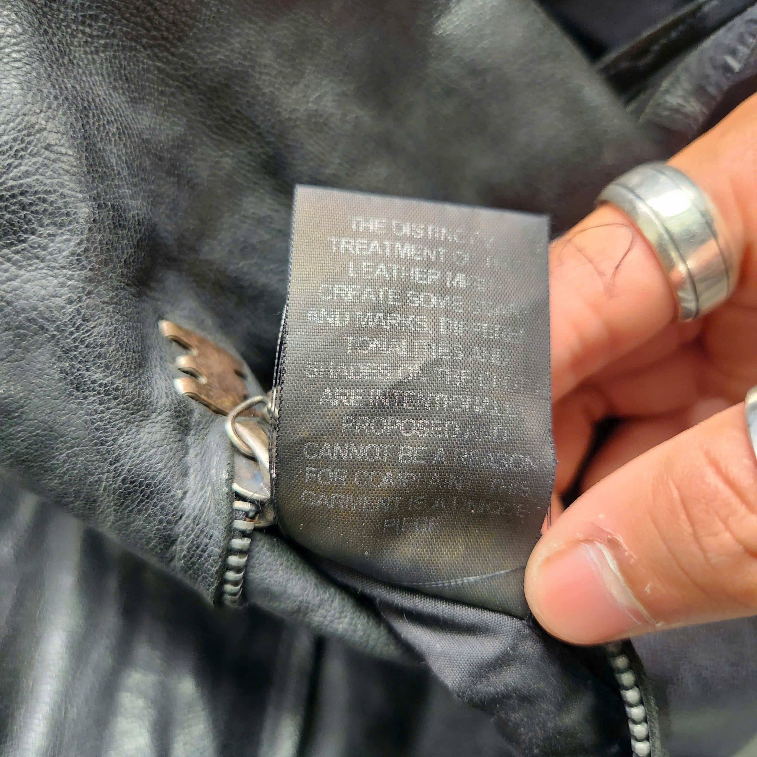 Isaac Sellam Experience Issac Sellam inflatable moto spine lamb leather jacket Size US L / EU 52-54 / 3 - 17 Thumbnail