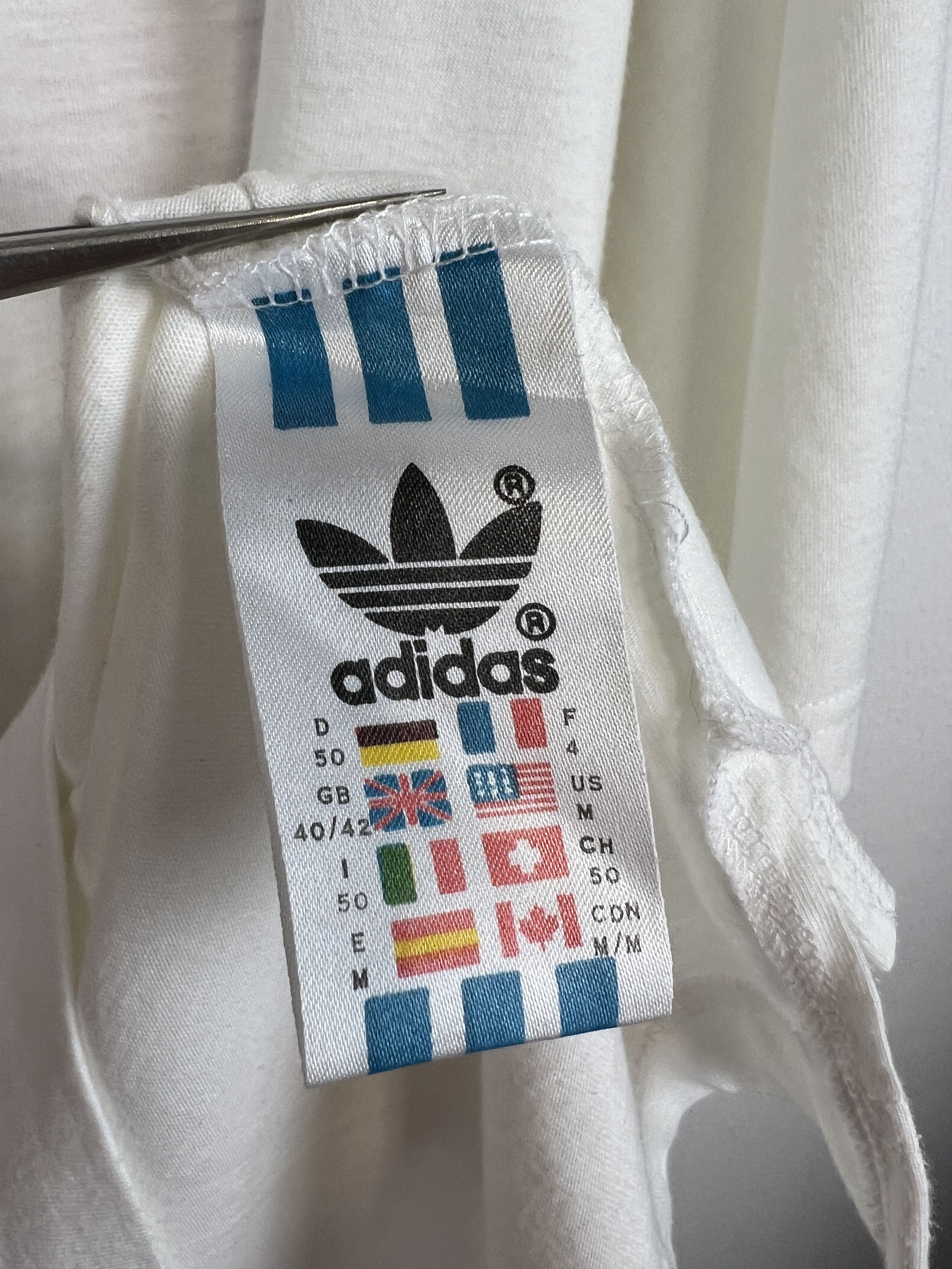 Adidas Vintage 90's Edberg Lendl Agassi Tennis Polo Shirt Jersey Size US M / EU 48-50 / 2 - 8 Thumbnail