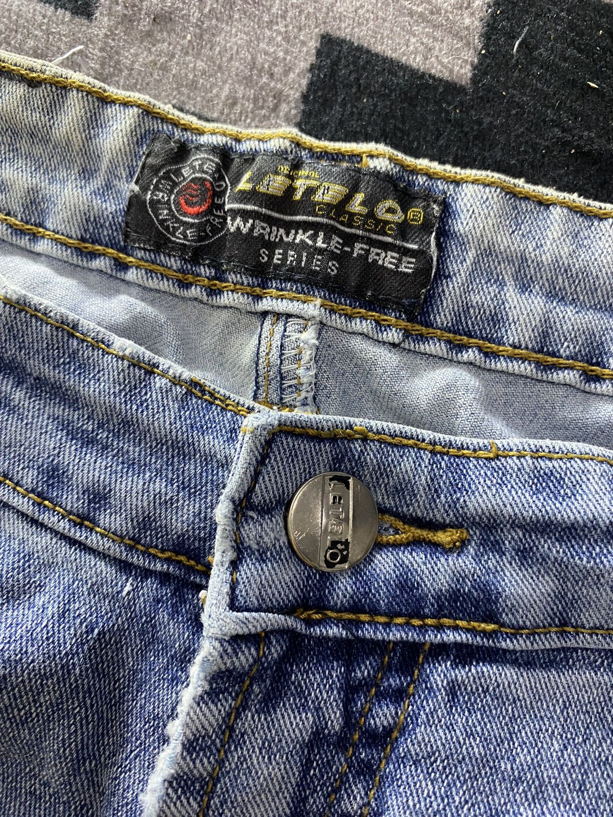 If Six Was Nine × Le Grande Bleu (L.G.B.) × Yasuyuki Ishii Vintage letelo flared denim pants ifsixwasnine style Size US 29 - 6 Thumbnail