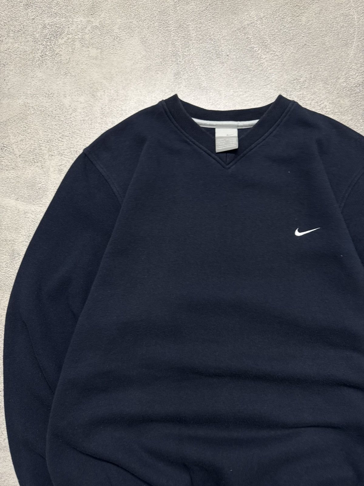 Nike Vintage Y2K Nike Mini Swoosh Sweatshirt 90’s Size US M / EU 48-50 / 2 - 6 Thumbnail