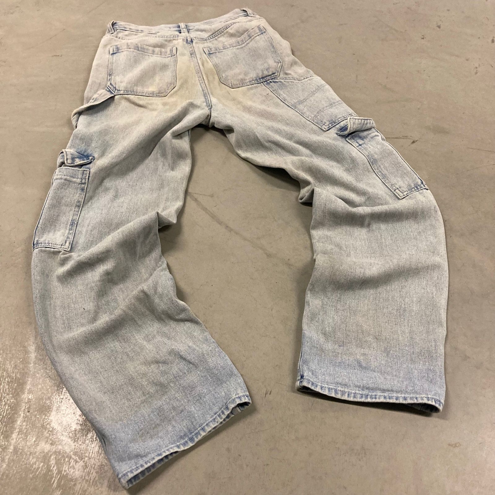 Vintage Baggy y2k Pacsun Cargo Pants 27x32 Size US 27 - 2 Thumbnail