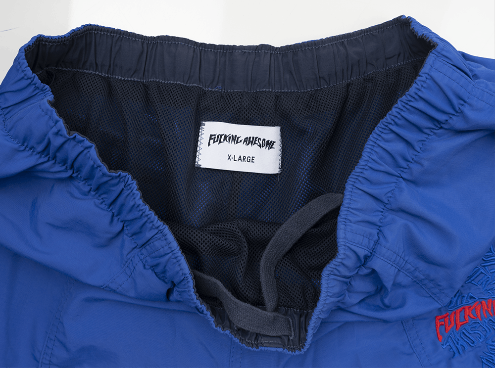 Fucking Awesome FA Fcking Awesome Windbreaker Track Pants Blue XL 36-38 Size US 36 / EU 52 - 3 Thumbnail