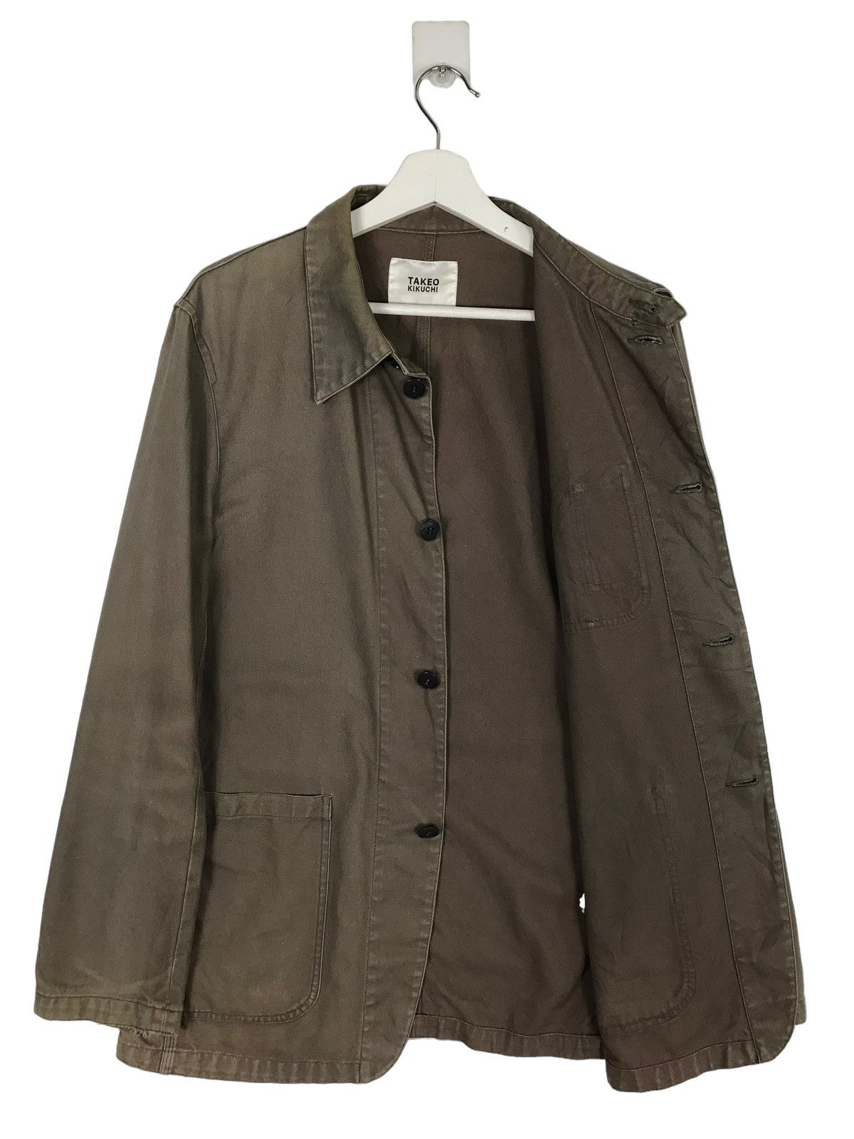 Takeo Kikuchi 💥 TAKEO KIKUCHI DUCK CANVAS CHORE JACKET Size US M / EU 48-50 / 2 - 6 Thumbnail