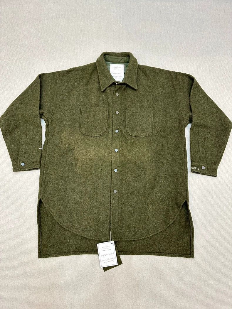 READYMADE Readymade Wool Blanket Shirt Jacket - dmc Size US S / EU 44-46 / 1 - 1 Thumbnail