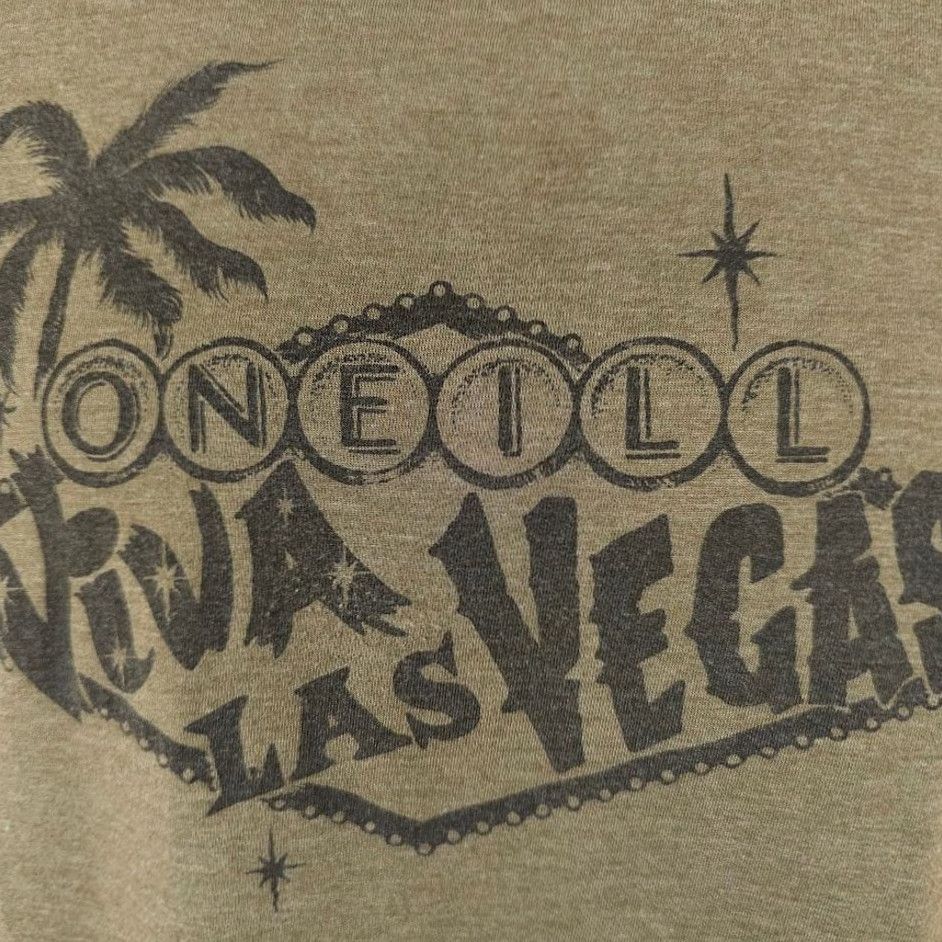 O'Neill Viva Las Vegas T Shirt Mens Size Medium Green ONeill Travel Destination Tee Size US M / EU 48-50 / 2 - 3 Thumbnail
