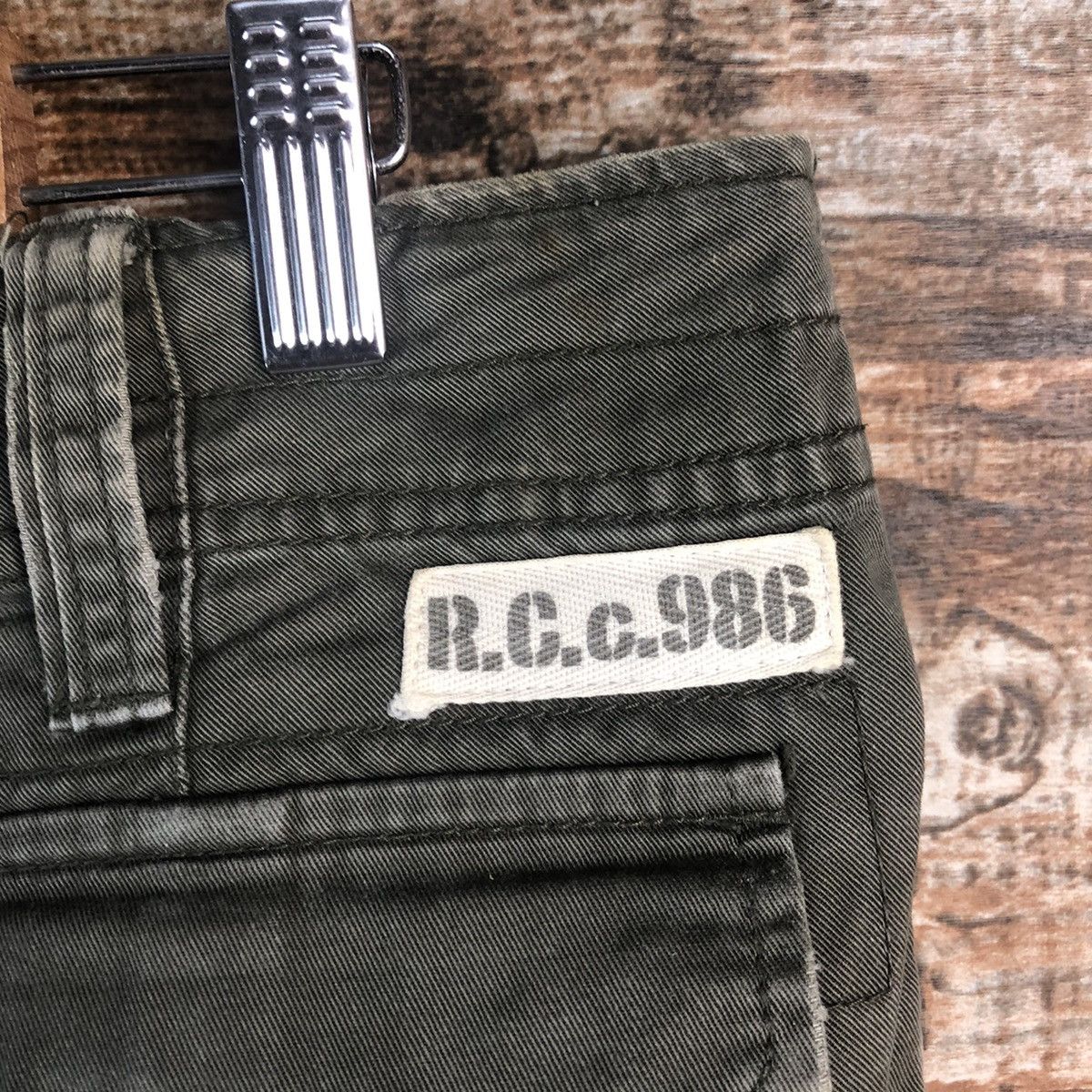 Japanese Brand DL Real Crush Clothing utility Cargo Multipocket Pants #C710 Size US 33 - 18 Thumbnail