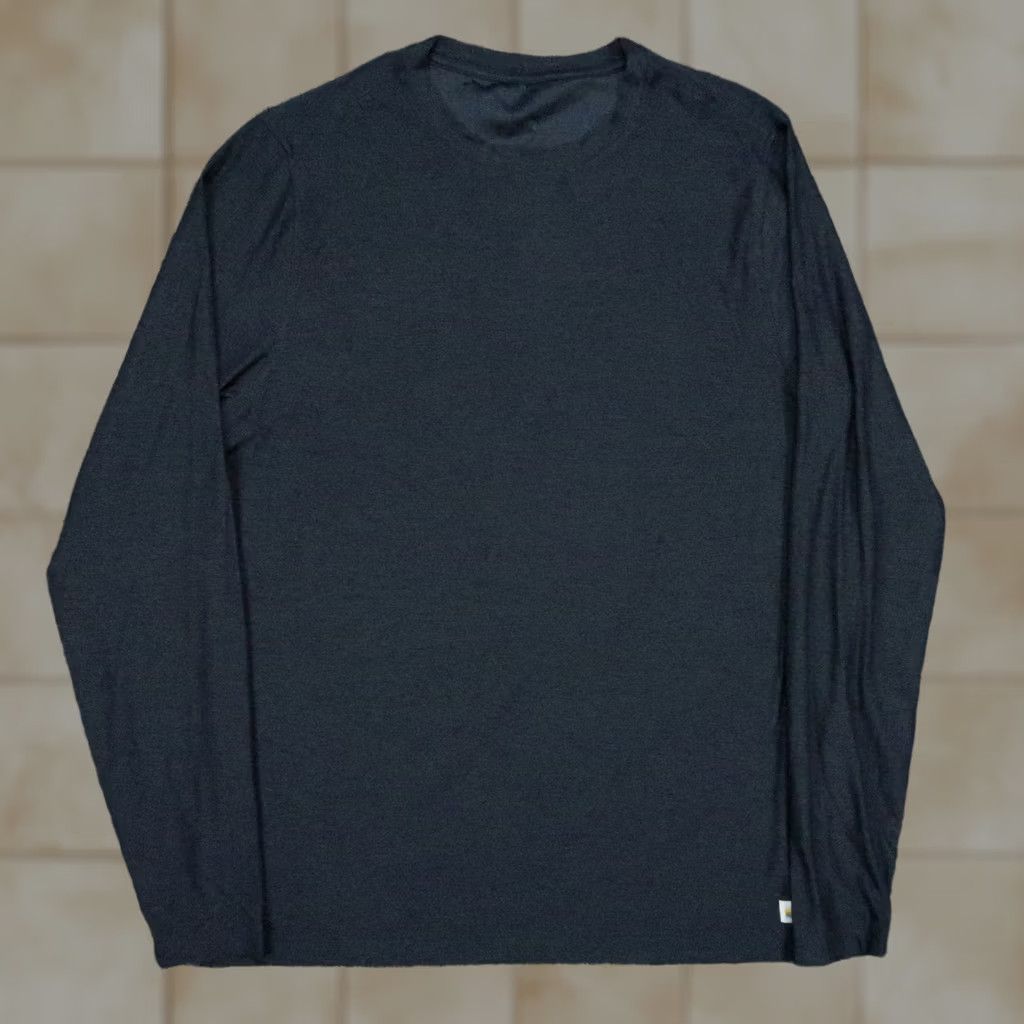 Vuori Vuori Shirt Mens Small Blue Strato Tech Long Sleeve Crew Neck Stretch Pullover Size US S / EU 44-46 / 1 - 1 Thumbnail
