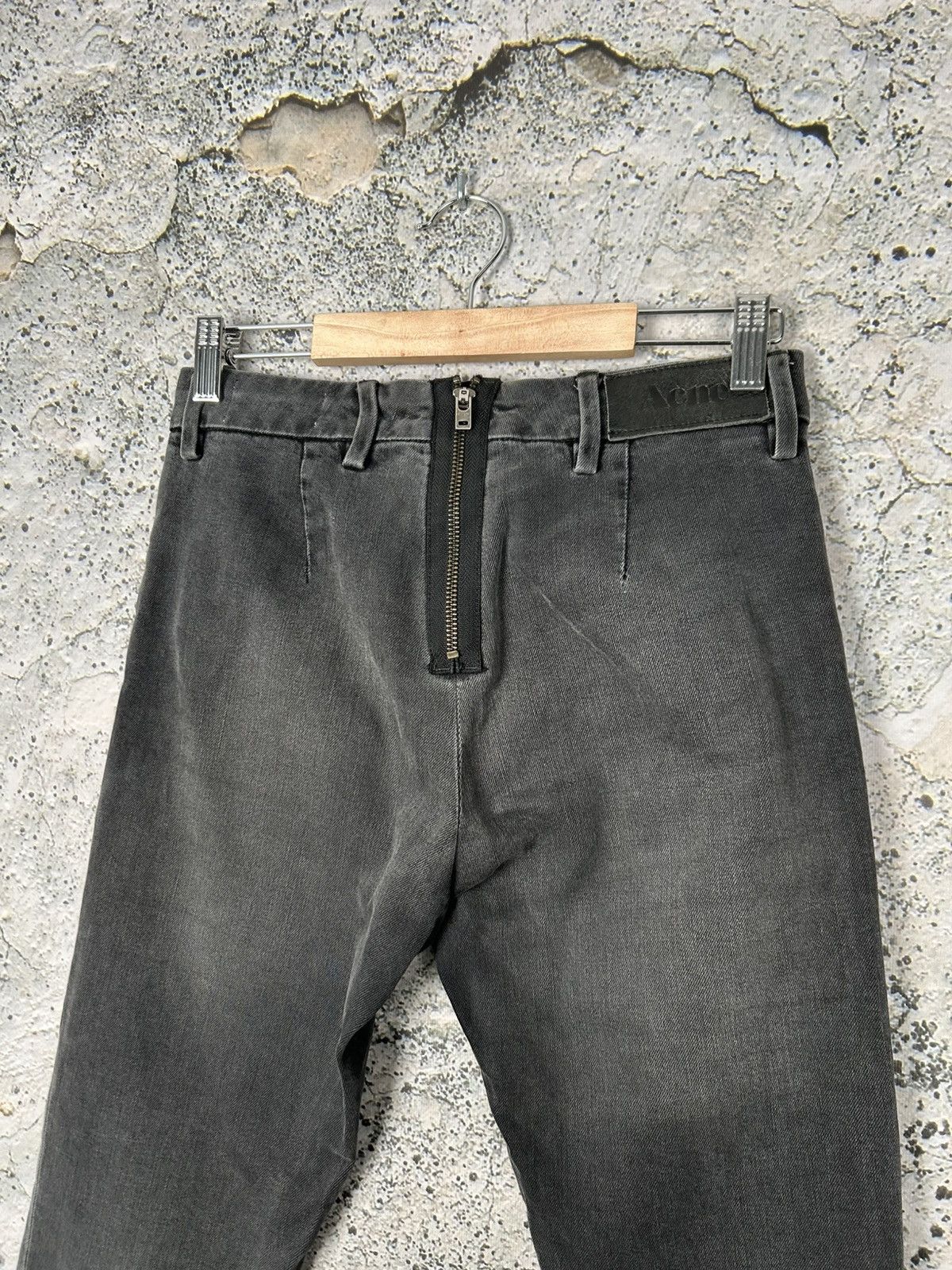 Acne Studios Acne Skin Grey Basement Jeans Vintage Streetwear Designer Size US 28 / EU 44 - 5 Thumbnail