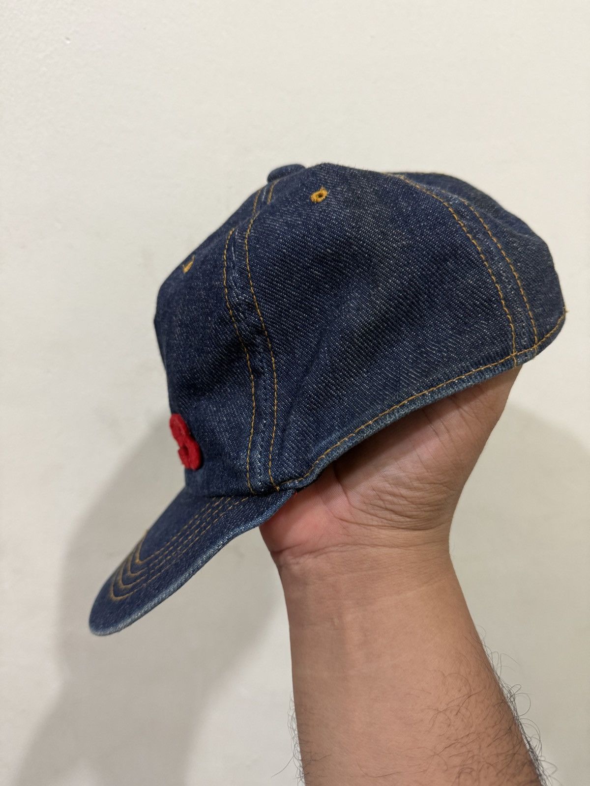 Hysteric Glamour HYS Denim Hat Size ONE SIZE - 3 Thumbnail