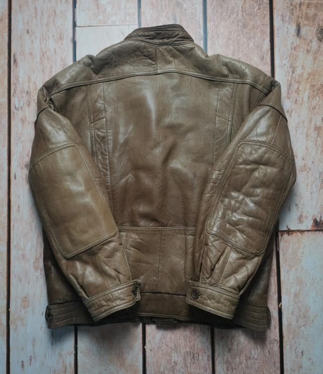 Vintage Brown lamb nappa leather jacket vintage 90s Size US M / EU 48-50 / 2 - 5 Thumbnail