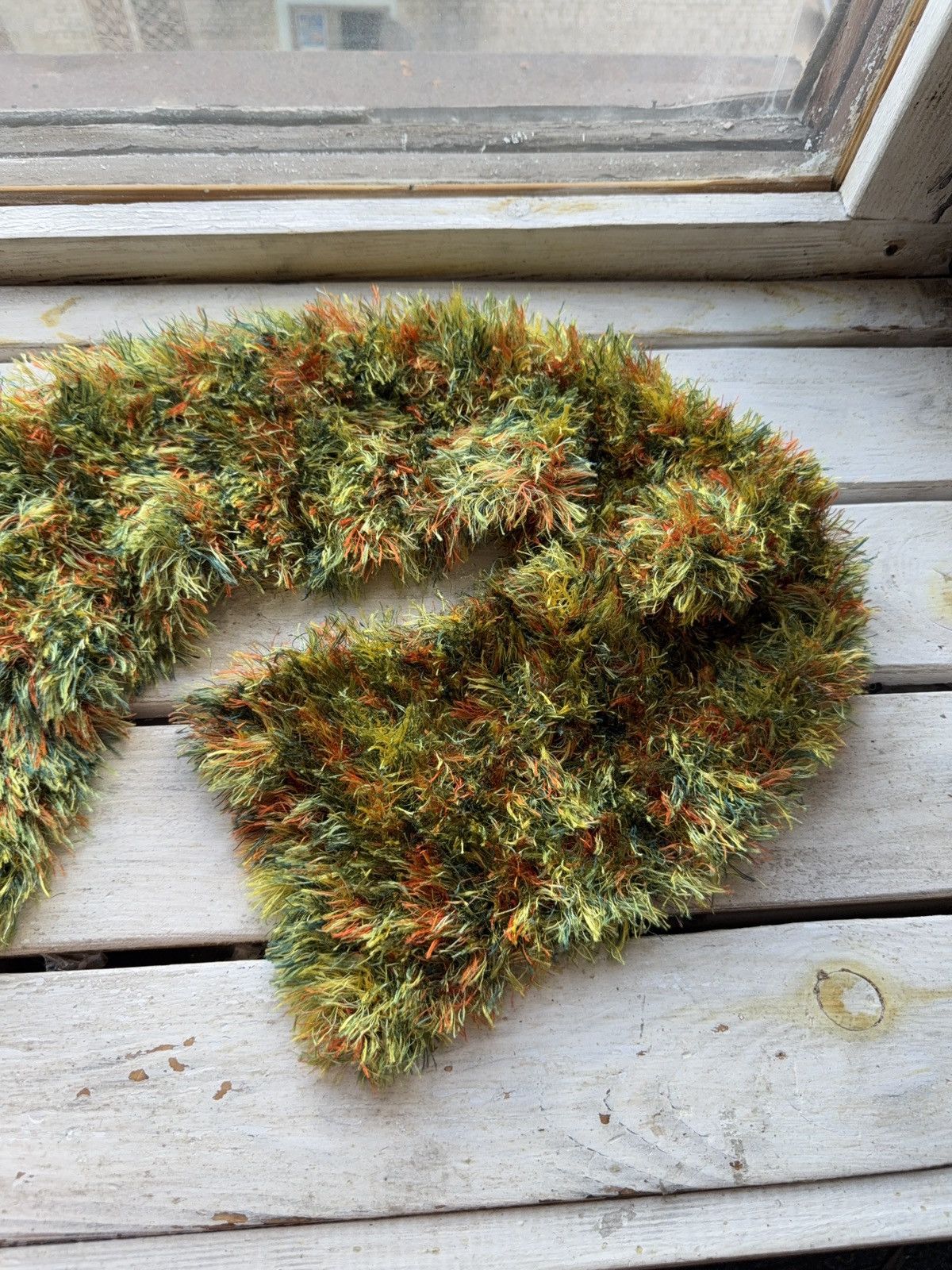 Vintage Avant Garde japanese fuzzy mohair Opium scarf vintage y2k Size ONE SIZE - 2 Thumbnail