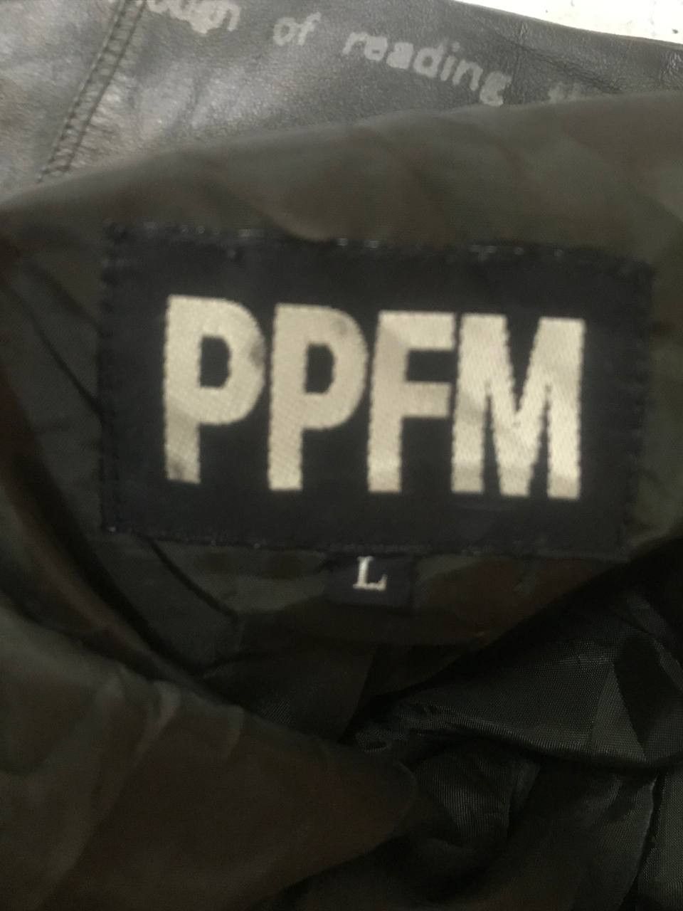Seditionaries Vintage PPFM Poem Punk Leather Pants Dark Green Size US 31 - 7 Thumbnail