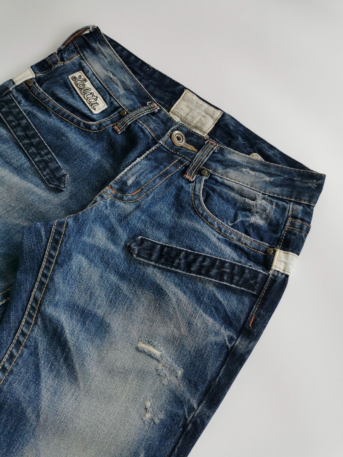 Beauty Beast Lolita Exotic Concert Club Jeans Size US 30 / EU 46 - 8 Thumbnail