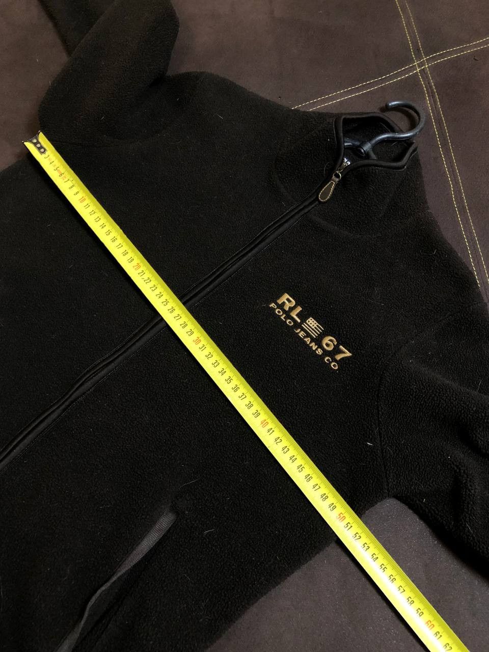 Polo Ralph Lauren Vintage Polo Ralph Lauren Men's Fleece Full Zip Brown Size US S / EU 44-46 / 1 - 10 Thumbnail