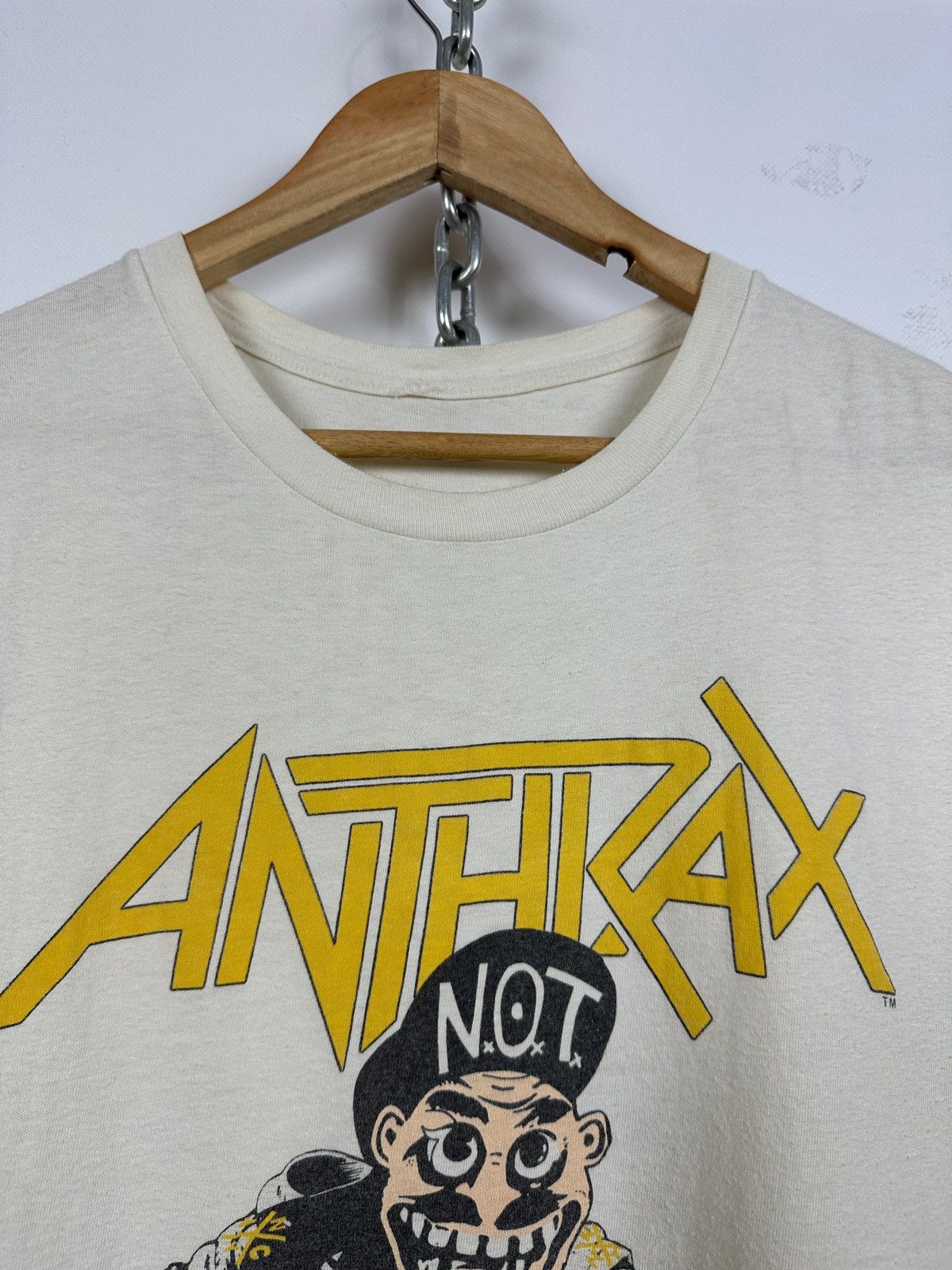 Band Tees 1987 Vintage Anthrax Skate Mosh It Up Sleeveless Size US M / EU 48-50 / 2 - 6 Thumbnail